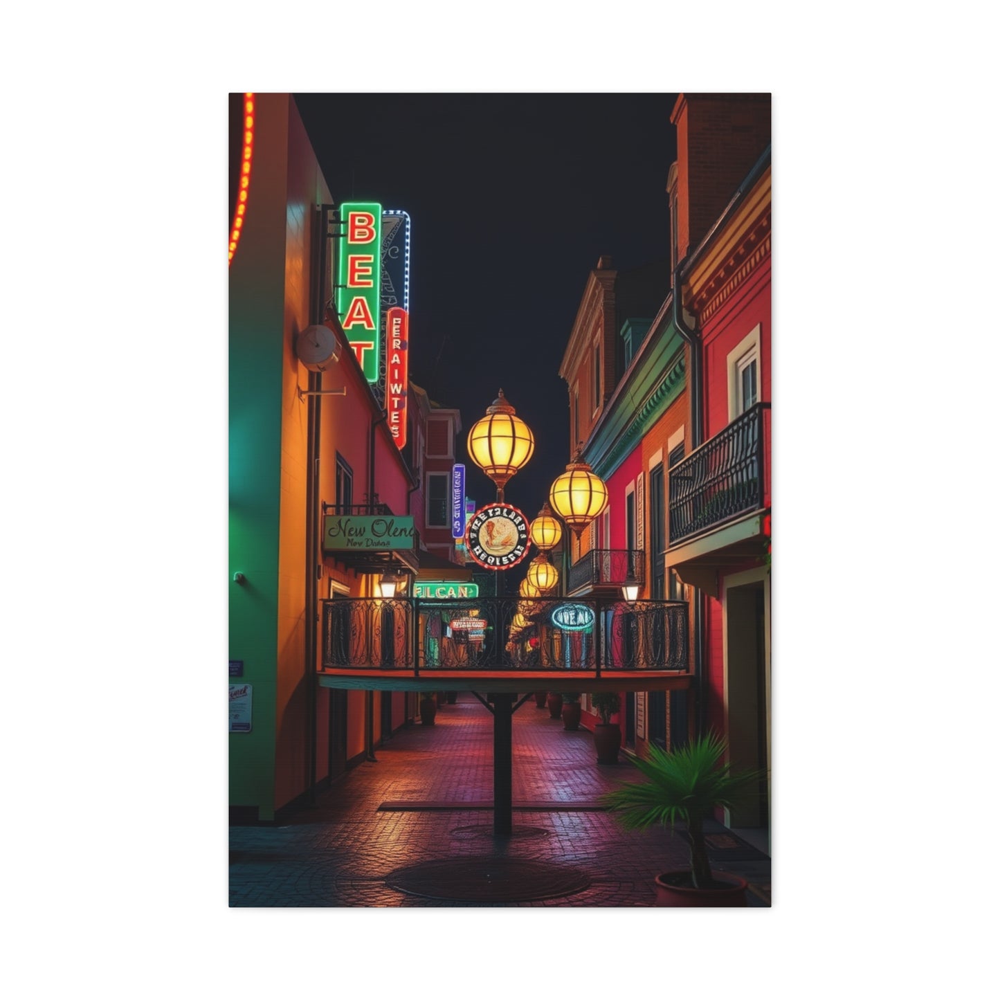 Crescent City Elegance Canvas