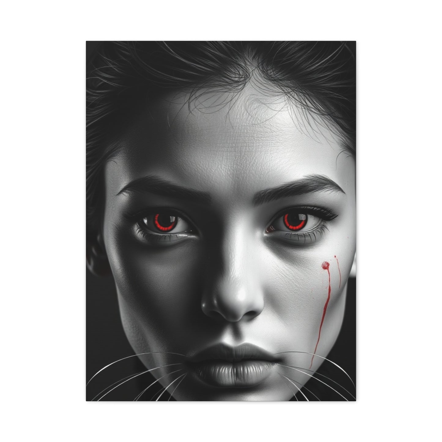 Supreme Black, White & Red Art Collection Wall Art & Canvas Print