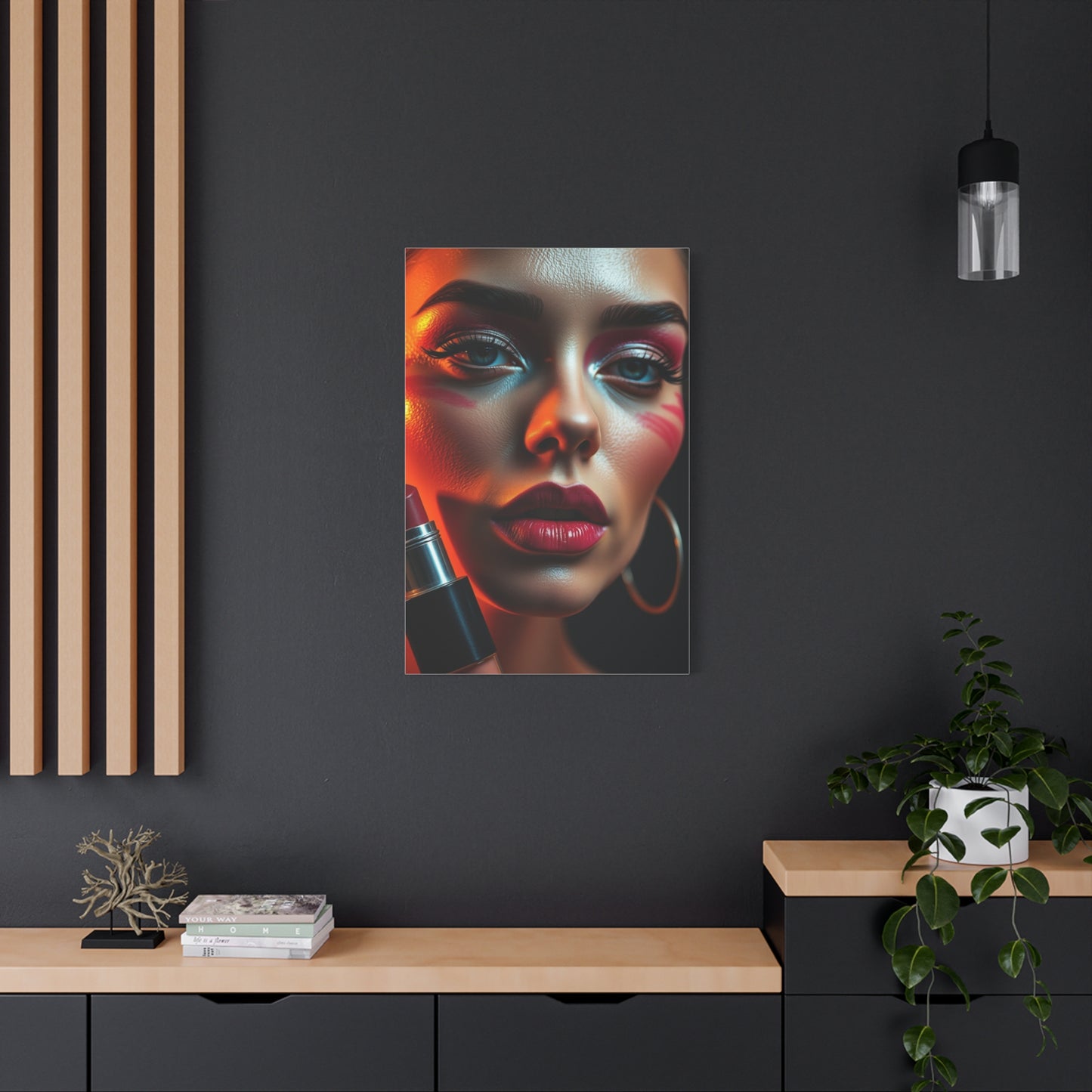 Makeup & Cosmetics Art Refined Canvas Wall Art & Canvas Print