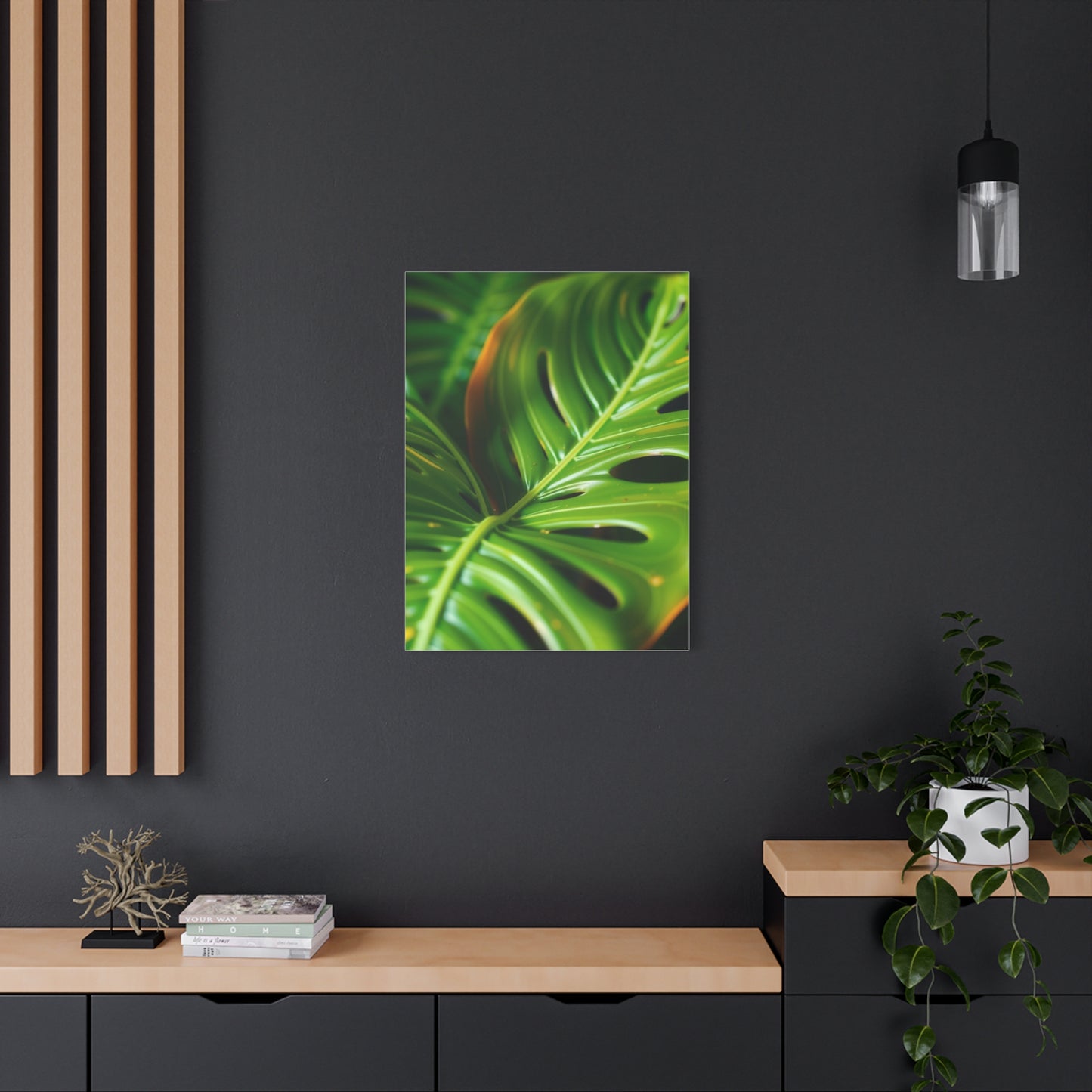 Supreme Monstera Plant Art Collection Wall Art & Canvas Print
