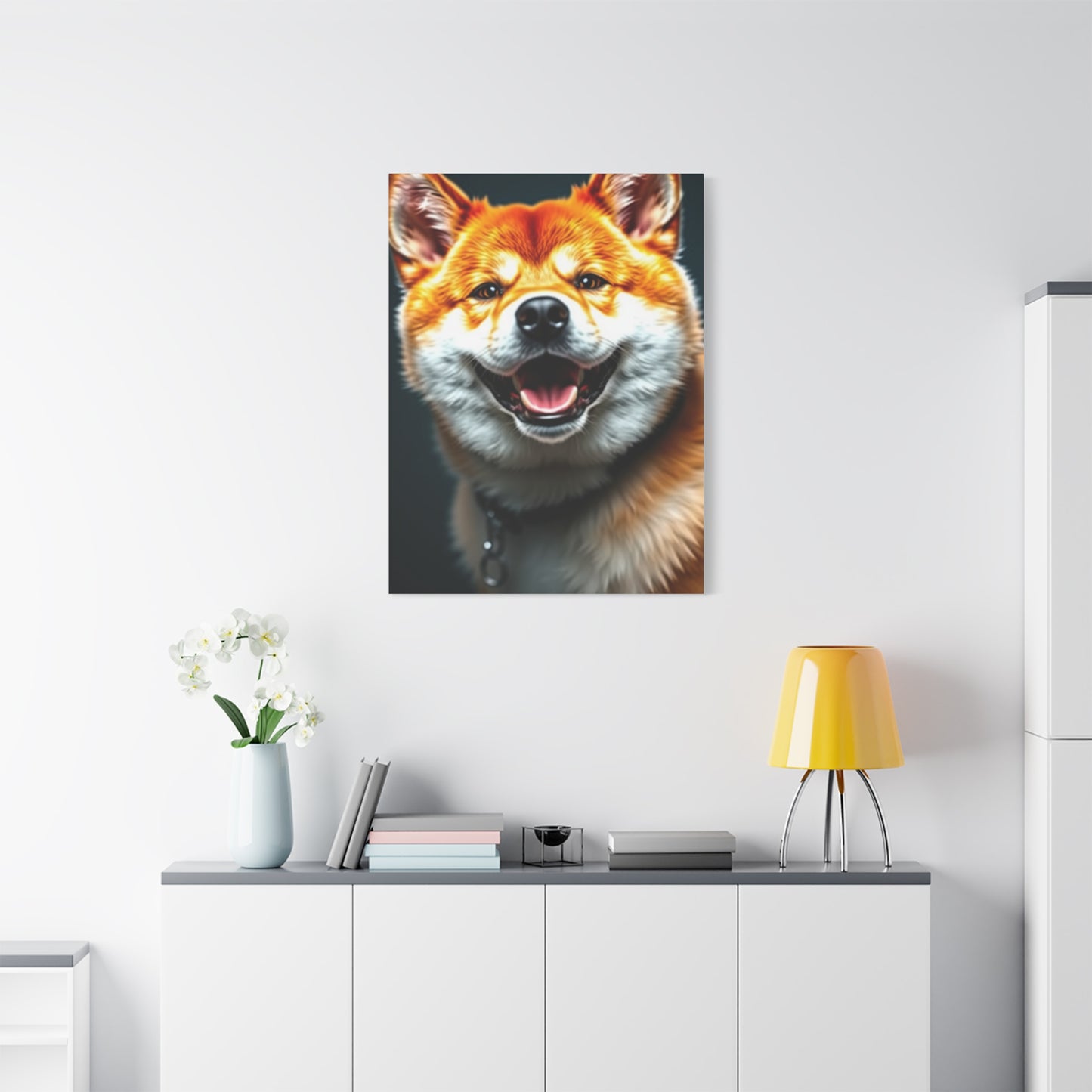 Elite Shiba Inu Dog Art Vision Wall Art & Canvas Print
