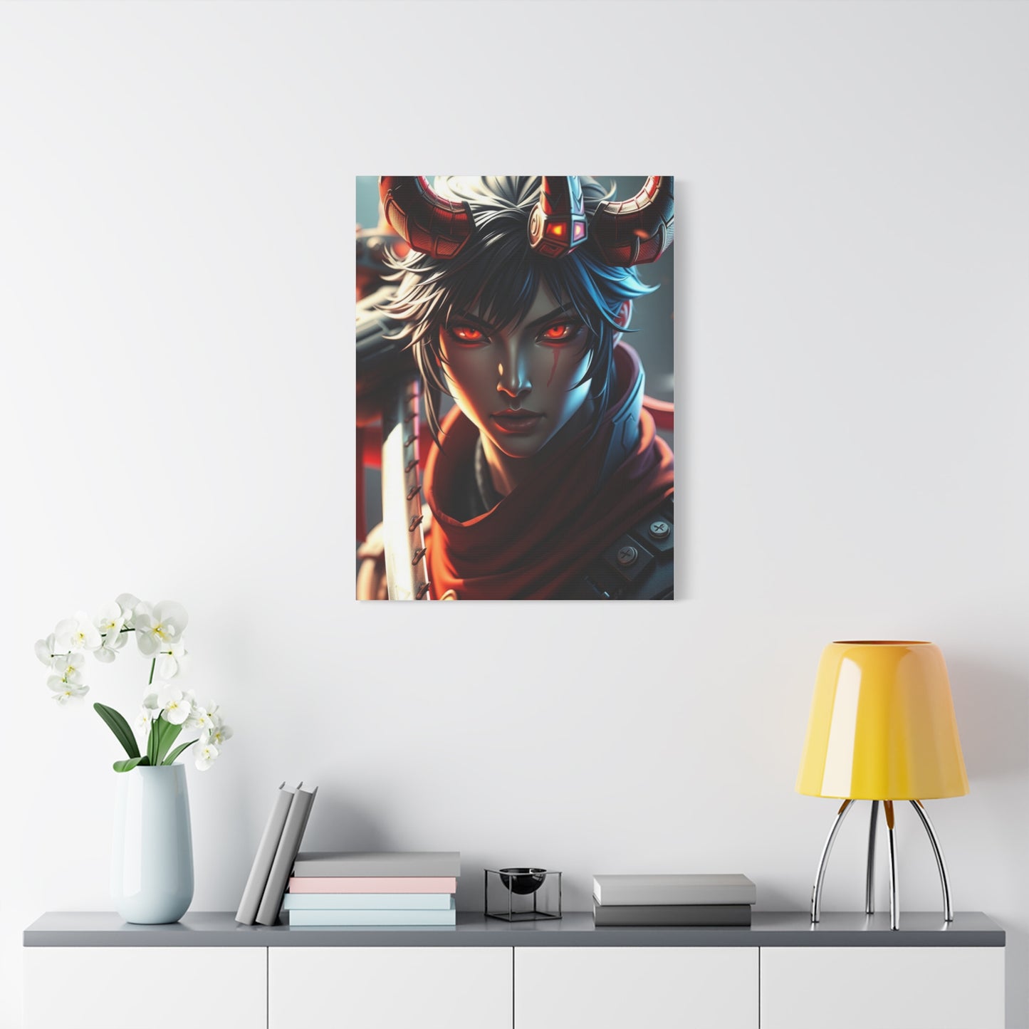 Demon Slayer Characters Art Luxury Canvas Wall Art & Canvas Print