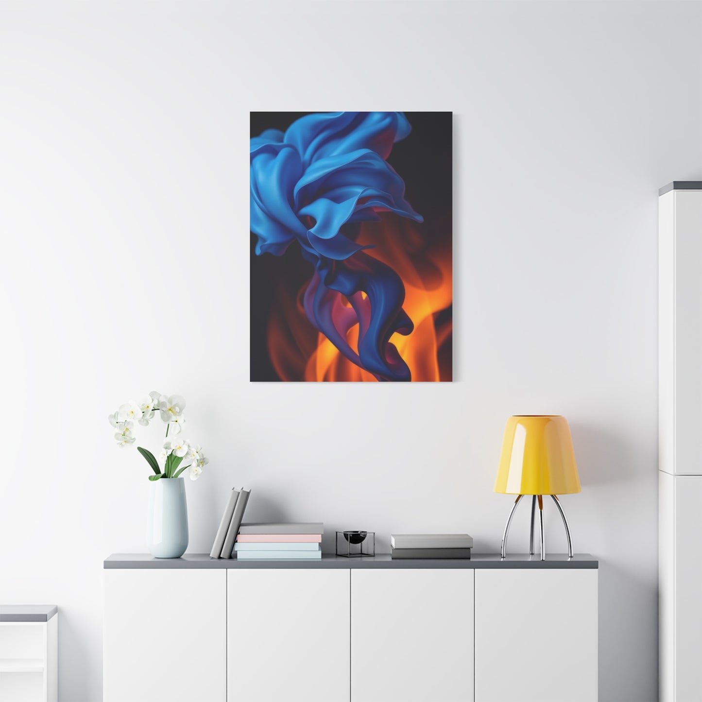 Masterpiece Navy Blue Art Vision Wall Art & Canvas Print