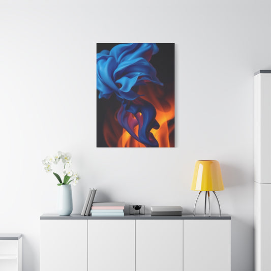 Masterpiece Navy Blue Art Vision Wall Art & Canvas Print