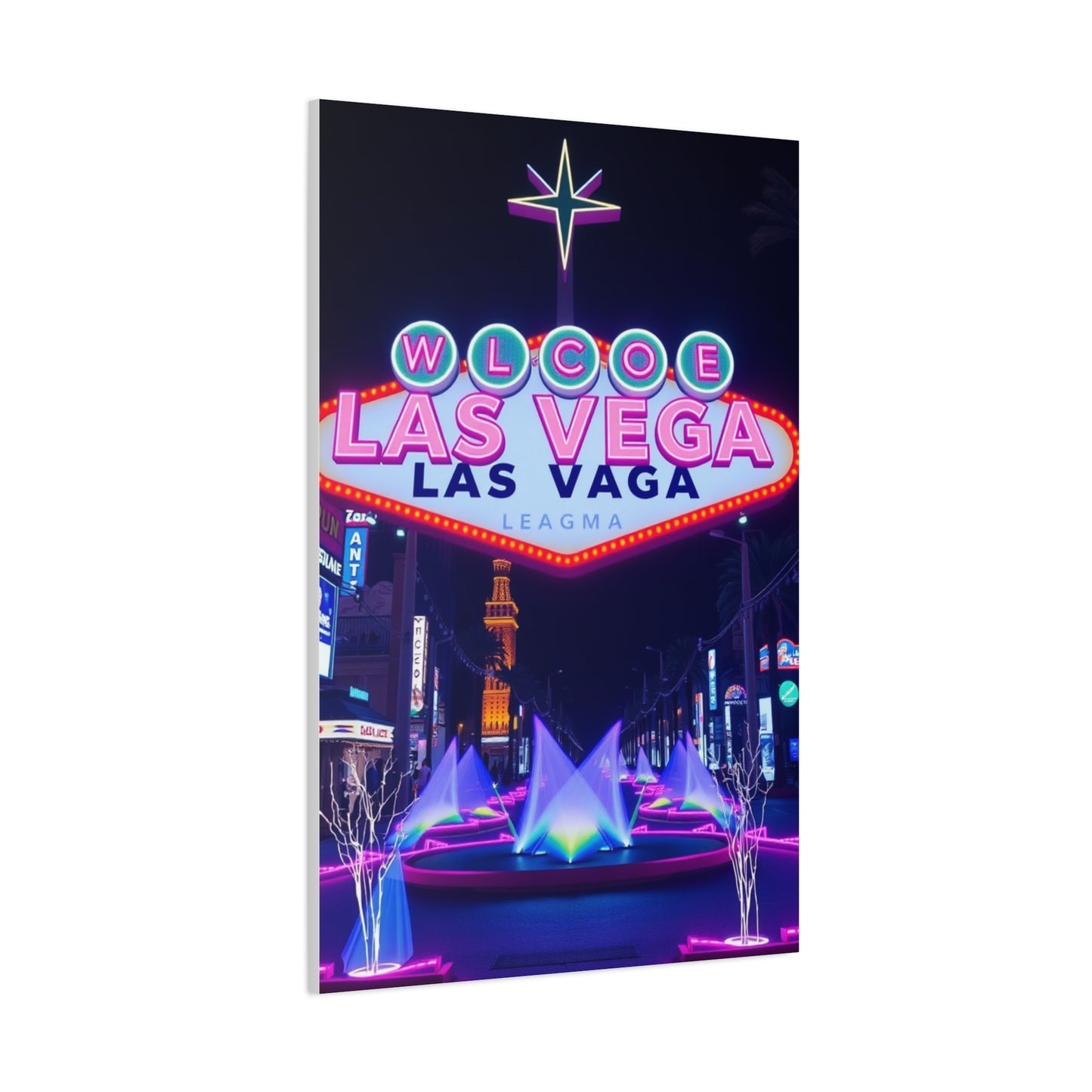 Las Vagas Art Luxury Canvas Wall Art & Canvas Print