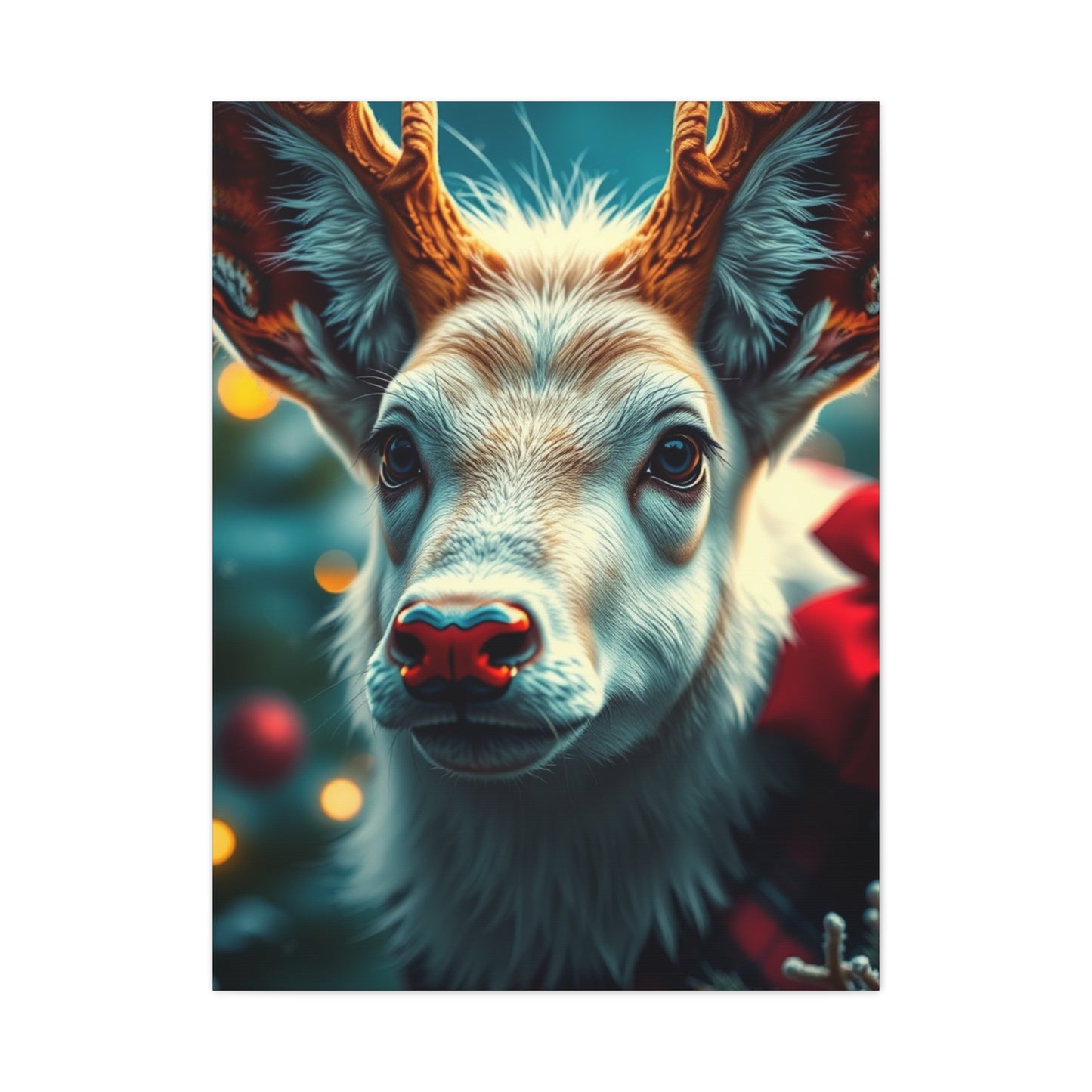 Supreme Christmas Animal Art Collection Wall Art & Canvas Print