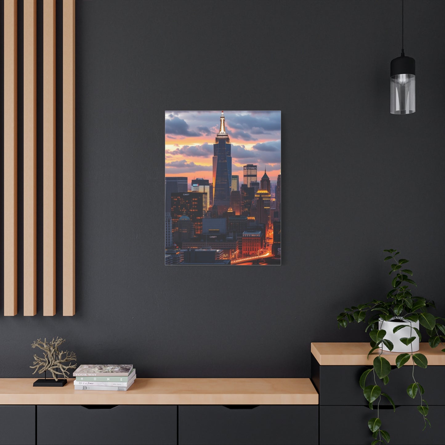 Supreme NYC Skyline Art Collection Wall Art & Canvas Print