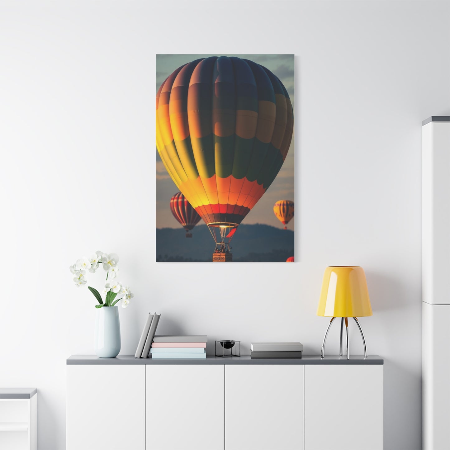 Hot Air Balloon Art Refined Canvas Wall Art & Canvas Print