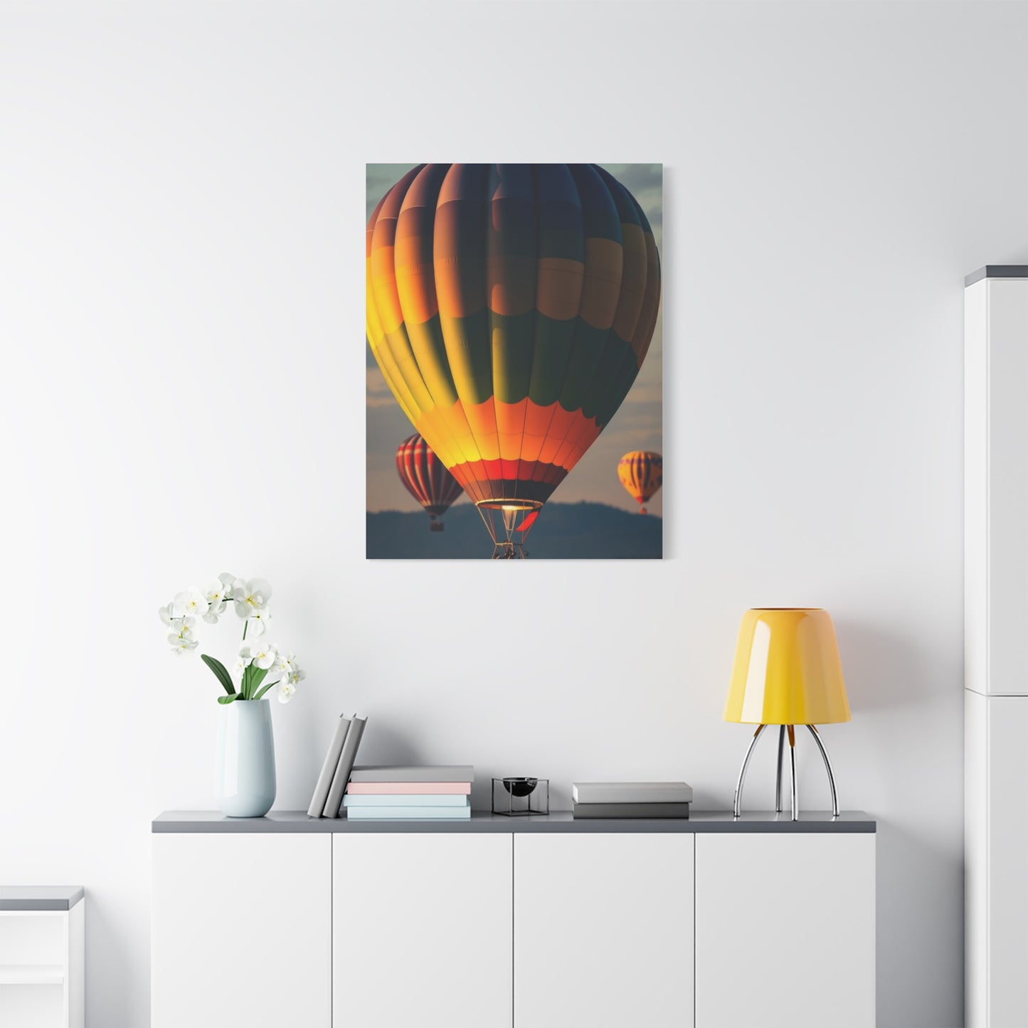 Hot Air Balloon Art Refined Canvas Wall Art & Canvas Print