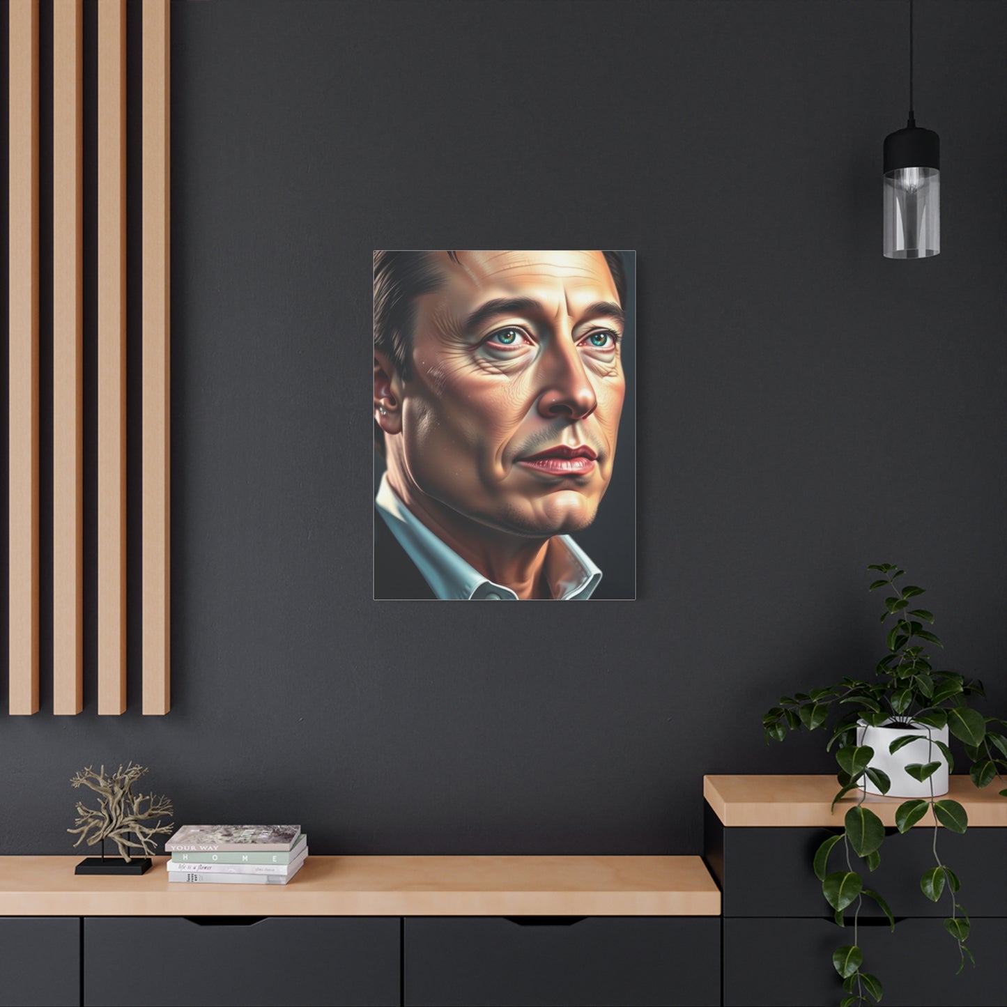 Elon Musk Art Luxury Canvas Wall Art & Canvas Print
