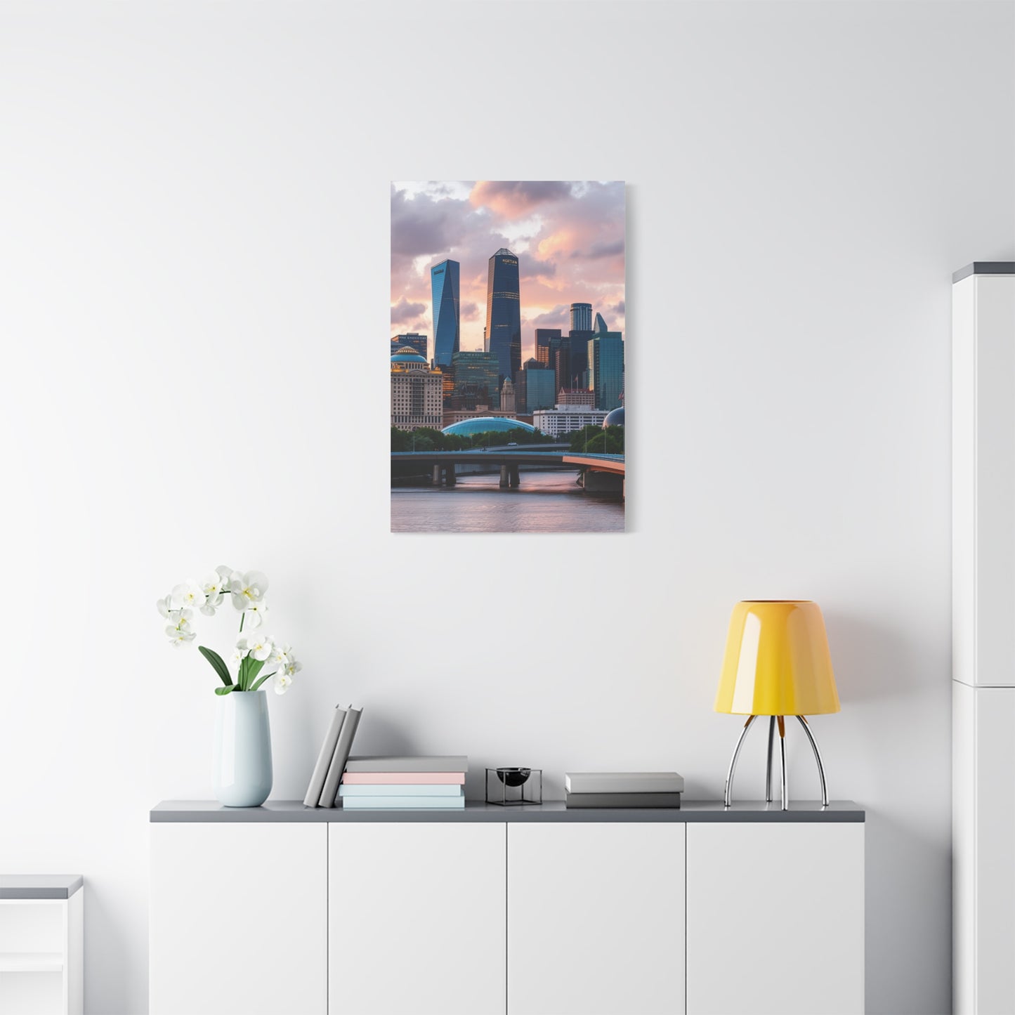 Elite Houston Skylines Art Vision Wall Art & Canvas Print