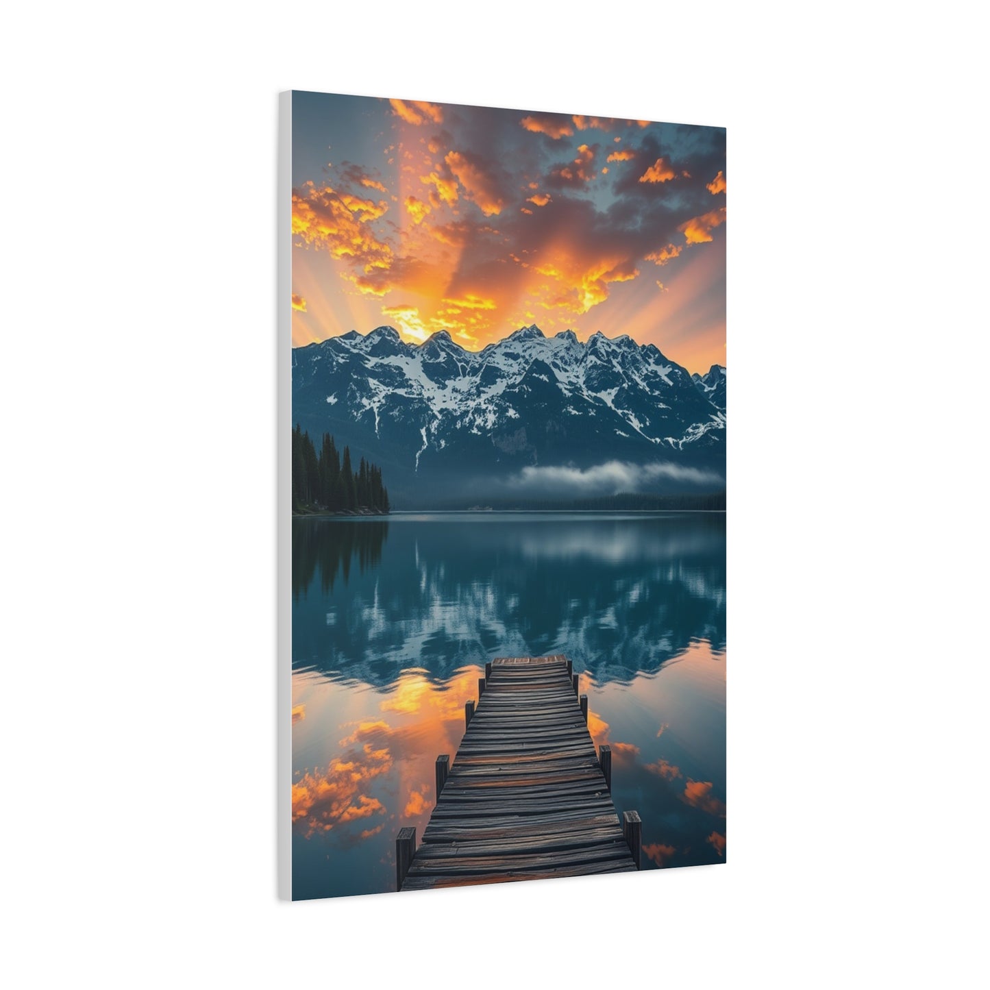 Supreme Lakes Art Collection Wall Art & Canvas Print