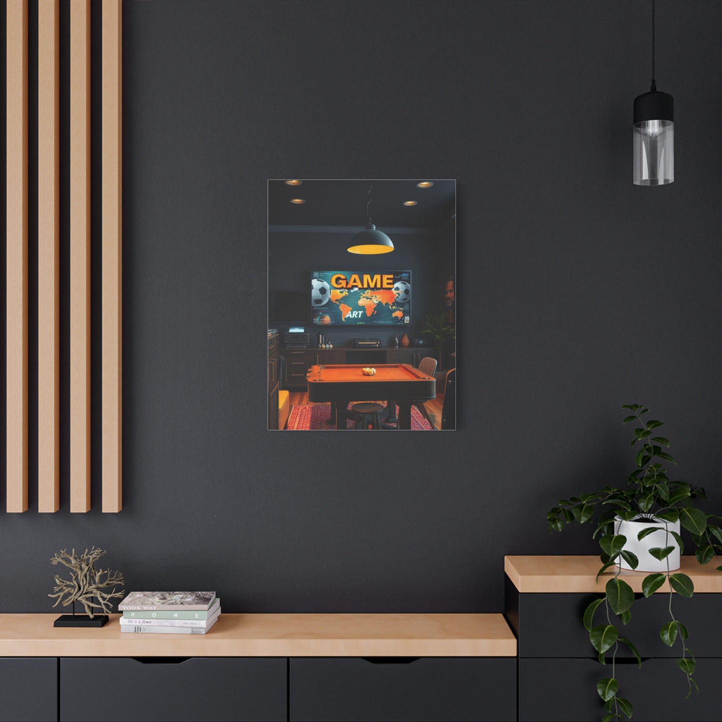 Elite Game Room Art Vision Wall Art & Canvas Print