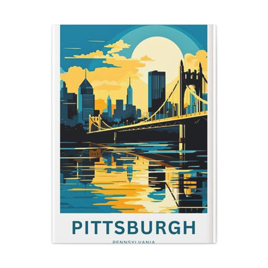Pittsburgh Poster Wall Art & Canvas Prints