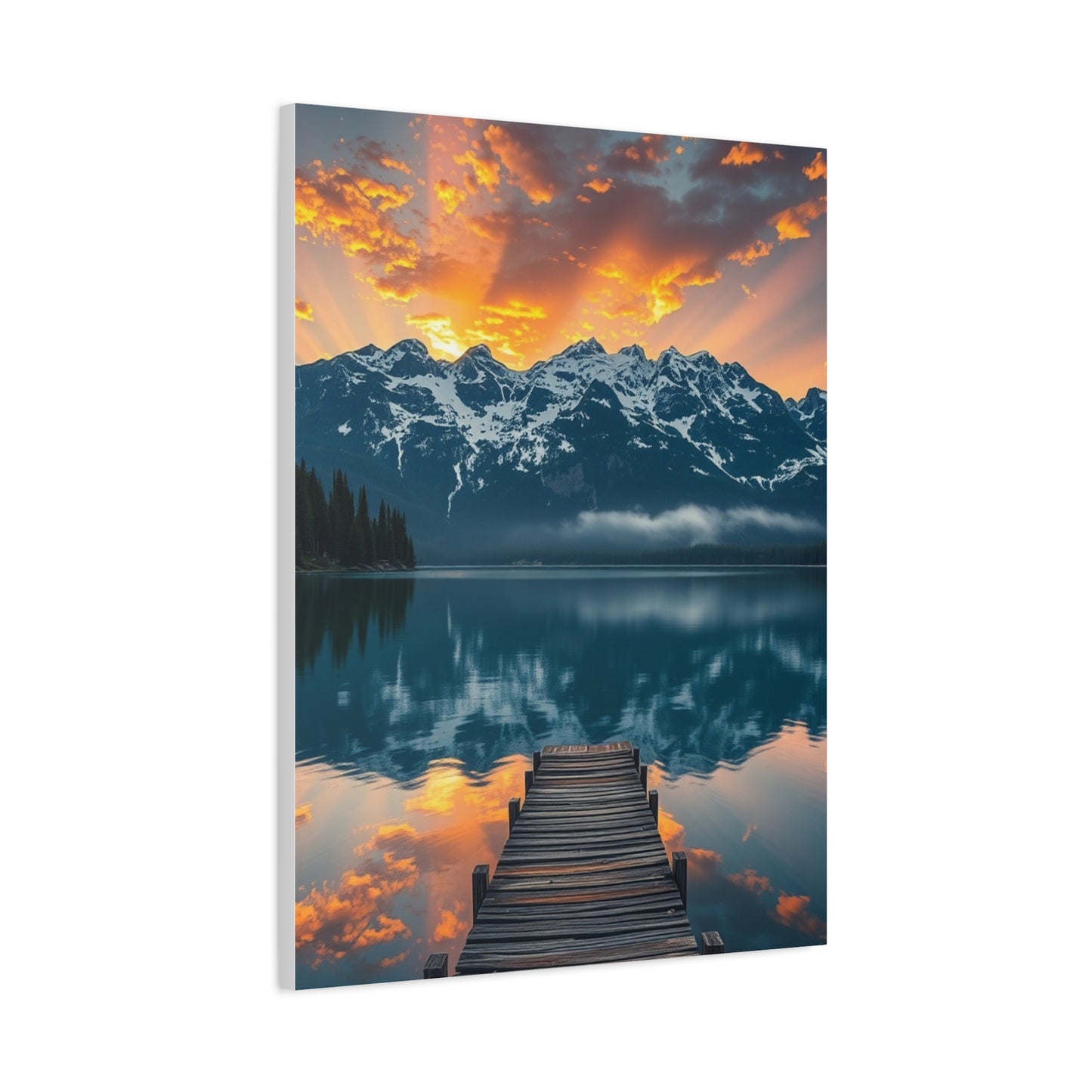 Supreme Lakes Art Collection Wall Art & Canvas Print