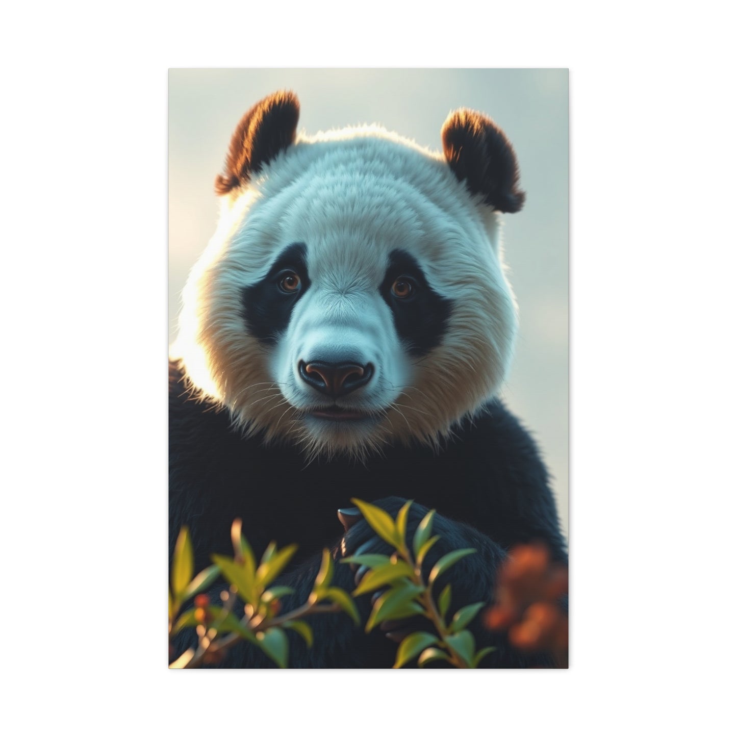 Masterpiece Panda Art Vision Wall Art & Canvas Print