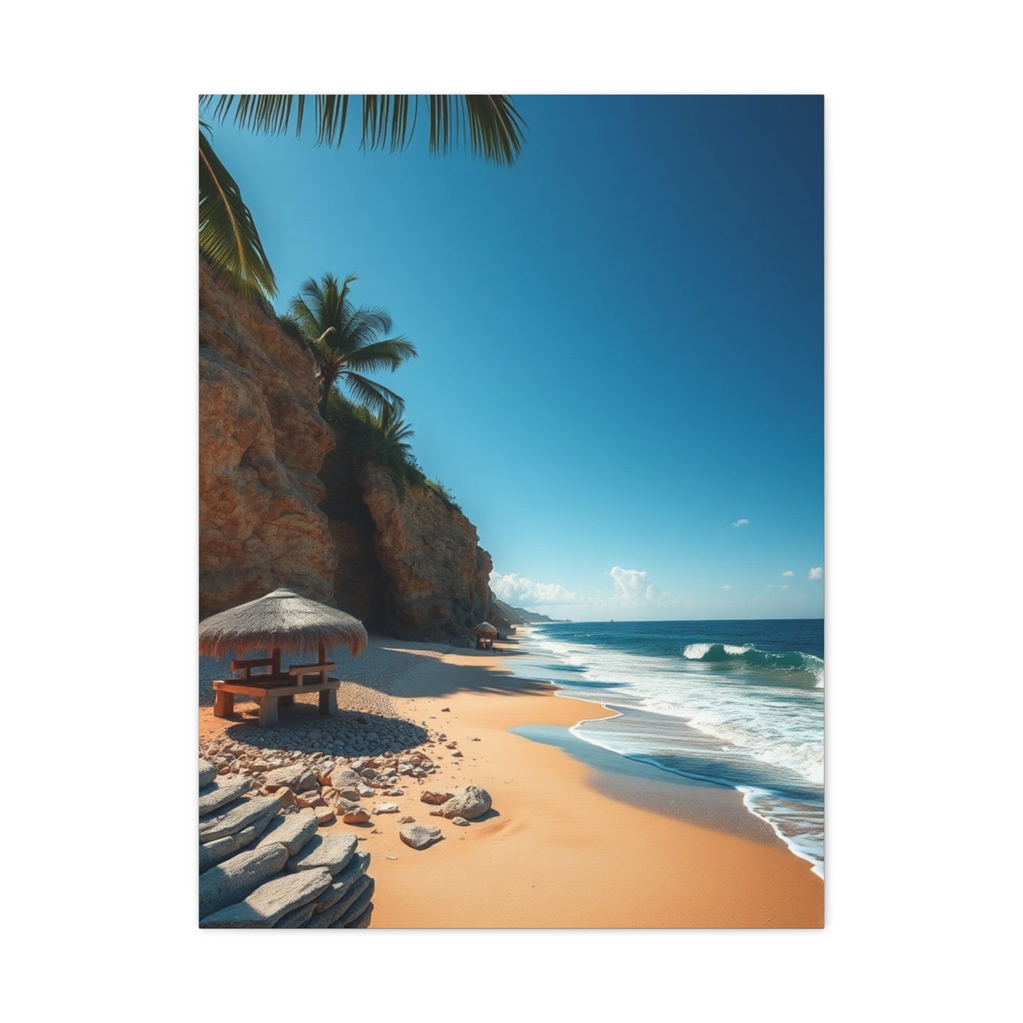 Masterpiece Beaches Art Vision Wall Art & Canvas Print