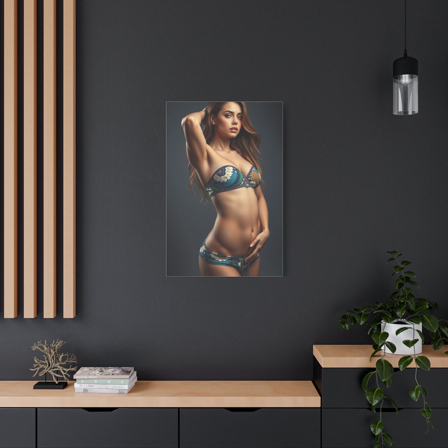Vision Body Positivity Art Art Wall Art & Canvas Print