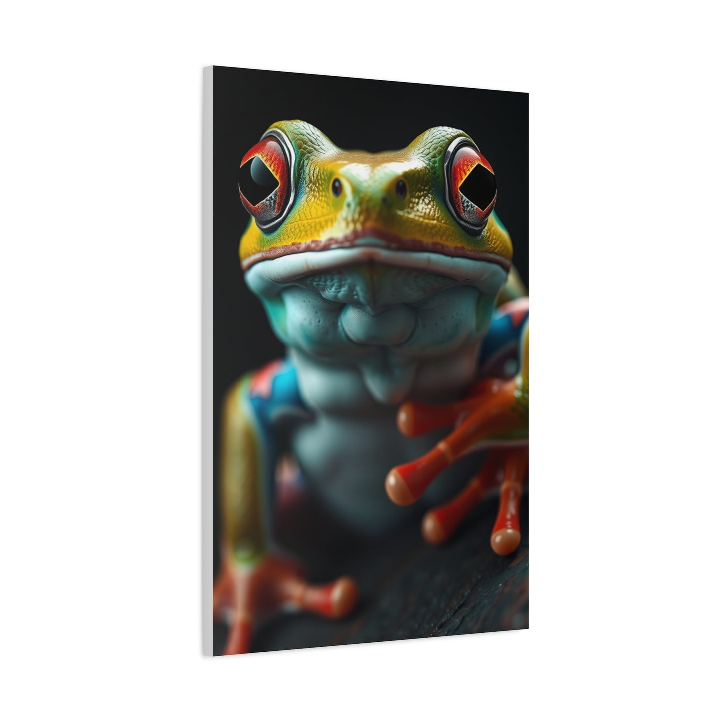 Masterpiece Frog Art Vision Wall Art & Canvas Print