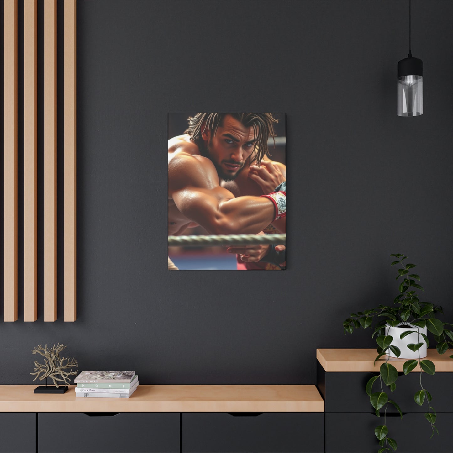Masterpiece Wrestling Art Vision Wall Art & Canvas Print