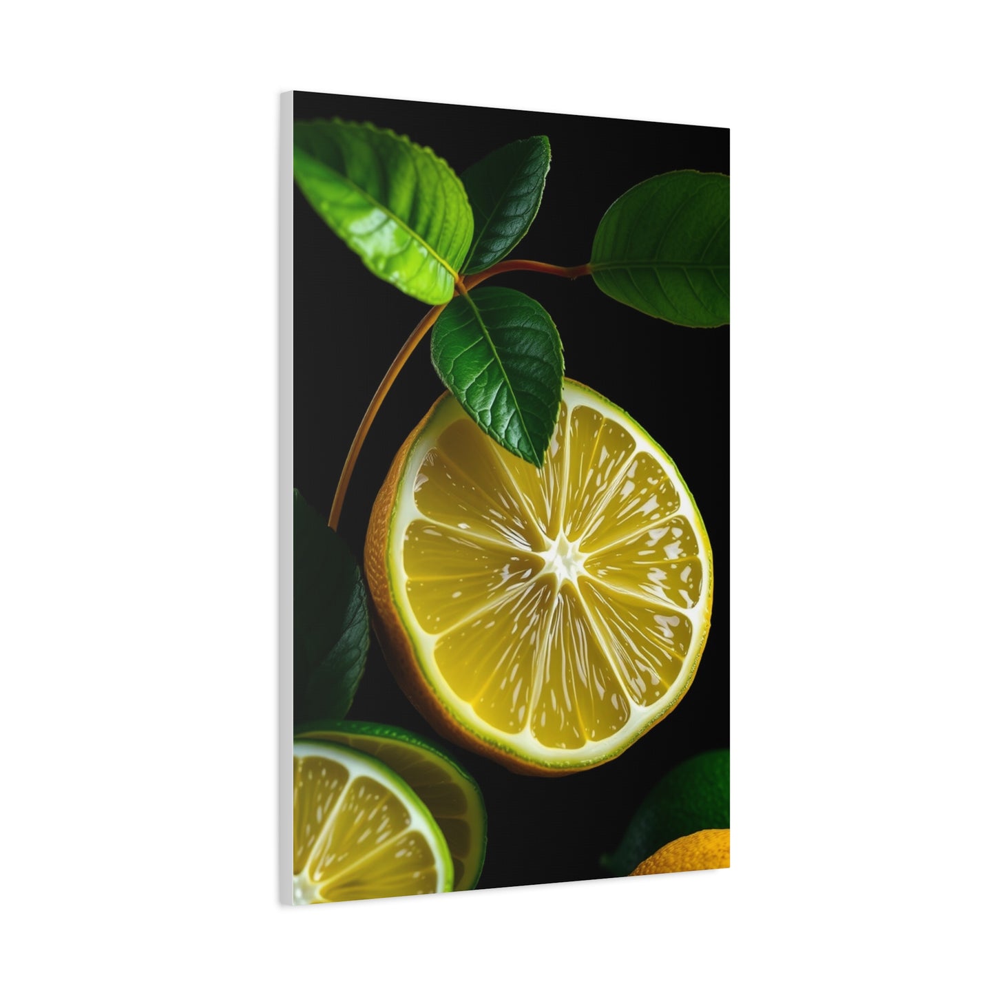 Elite Lemon & Lime Art Vision Wall Art & Canvas Print