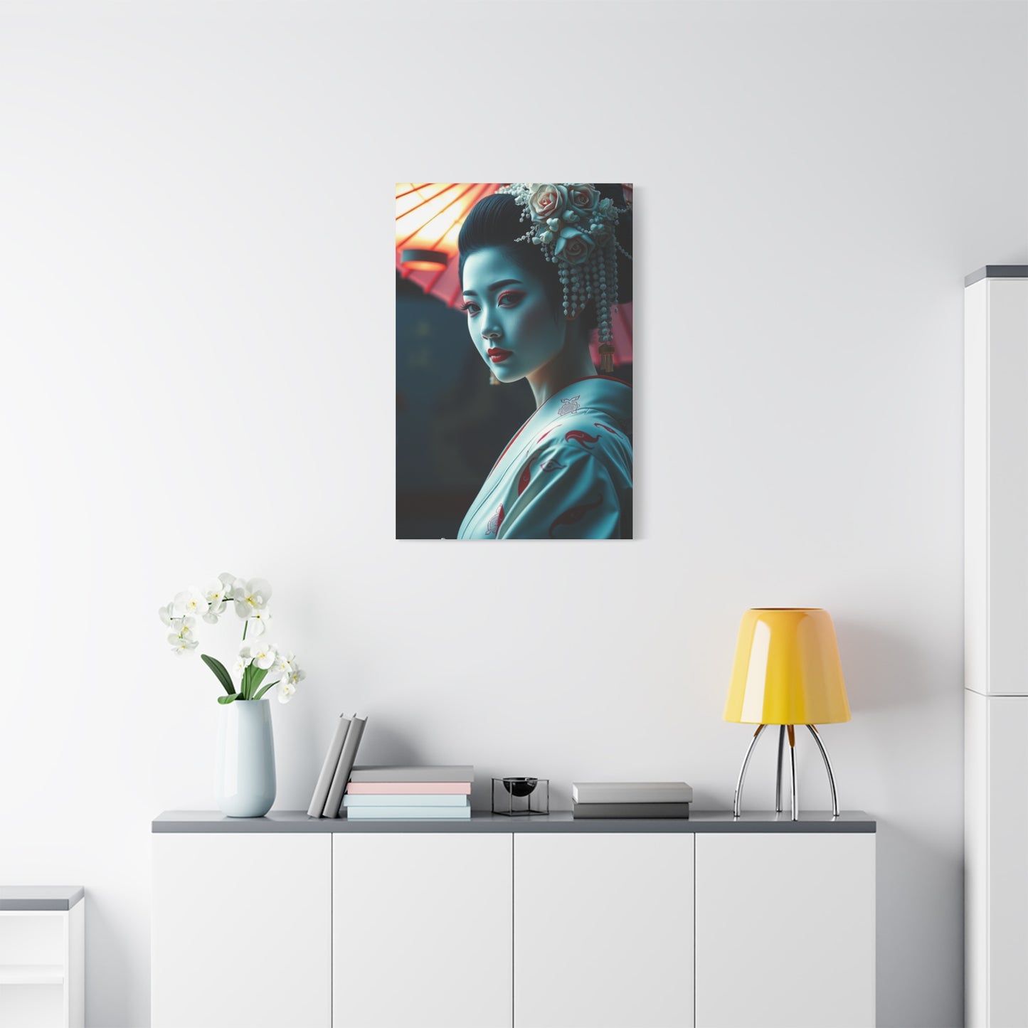 Masterpiece Geisha Art Vision Wall Art & Canvas Print