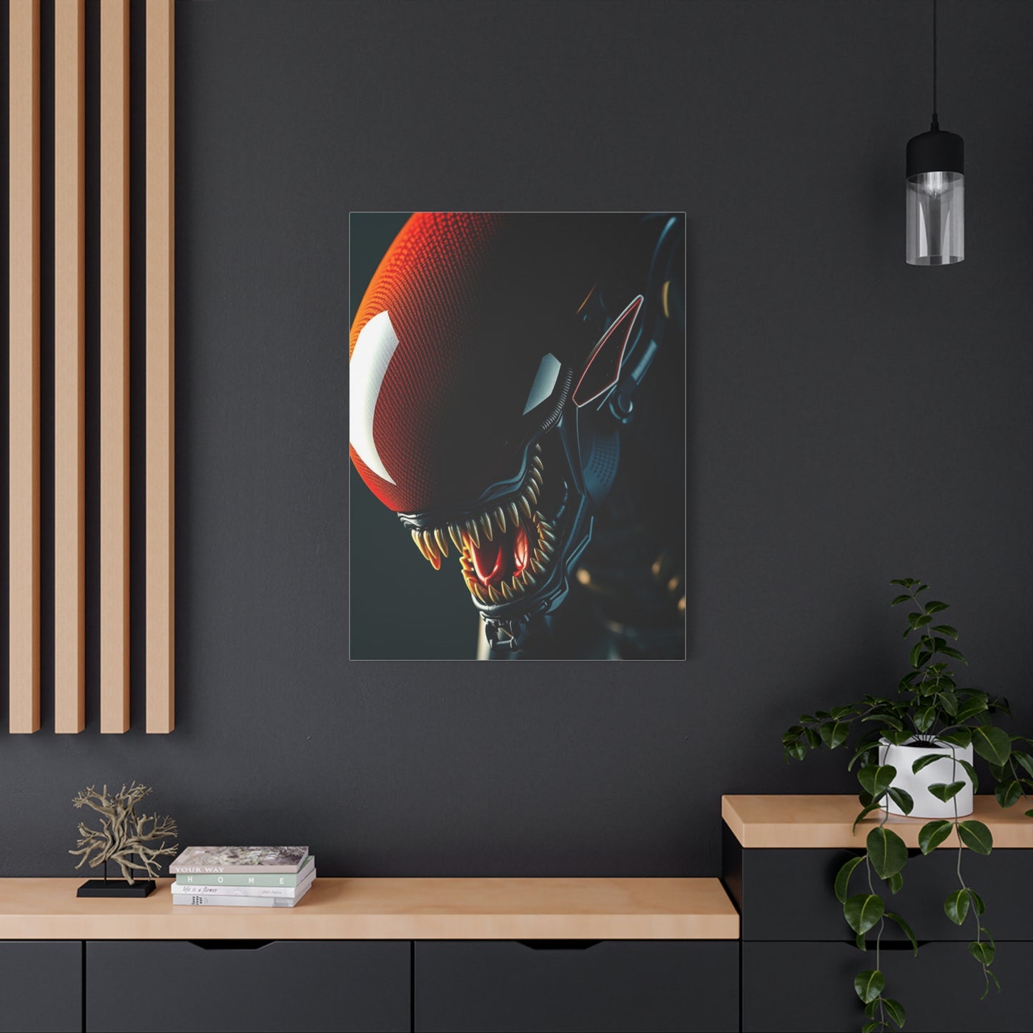 Masterpiece Xenomorph Art Vision Wall Art & Canvas Print