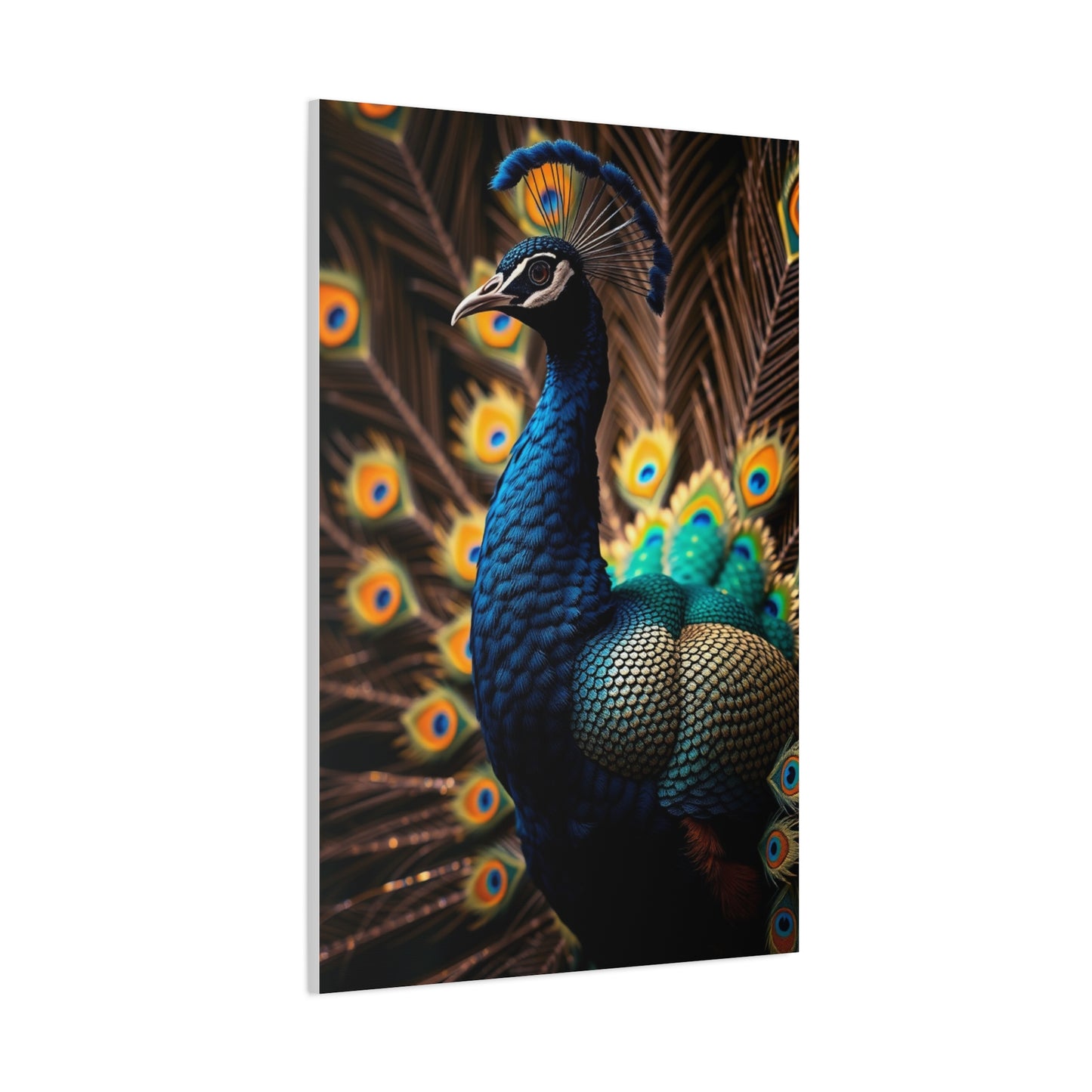 Masterpiece Peacock Art Vision Wall Art & Canvas Print