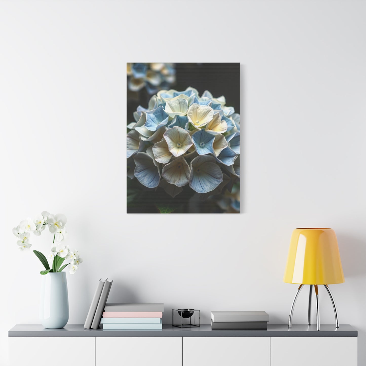 Masterpiece Hydrangea Flower Art Vision Wall Art & Canvas Print