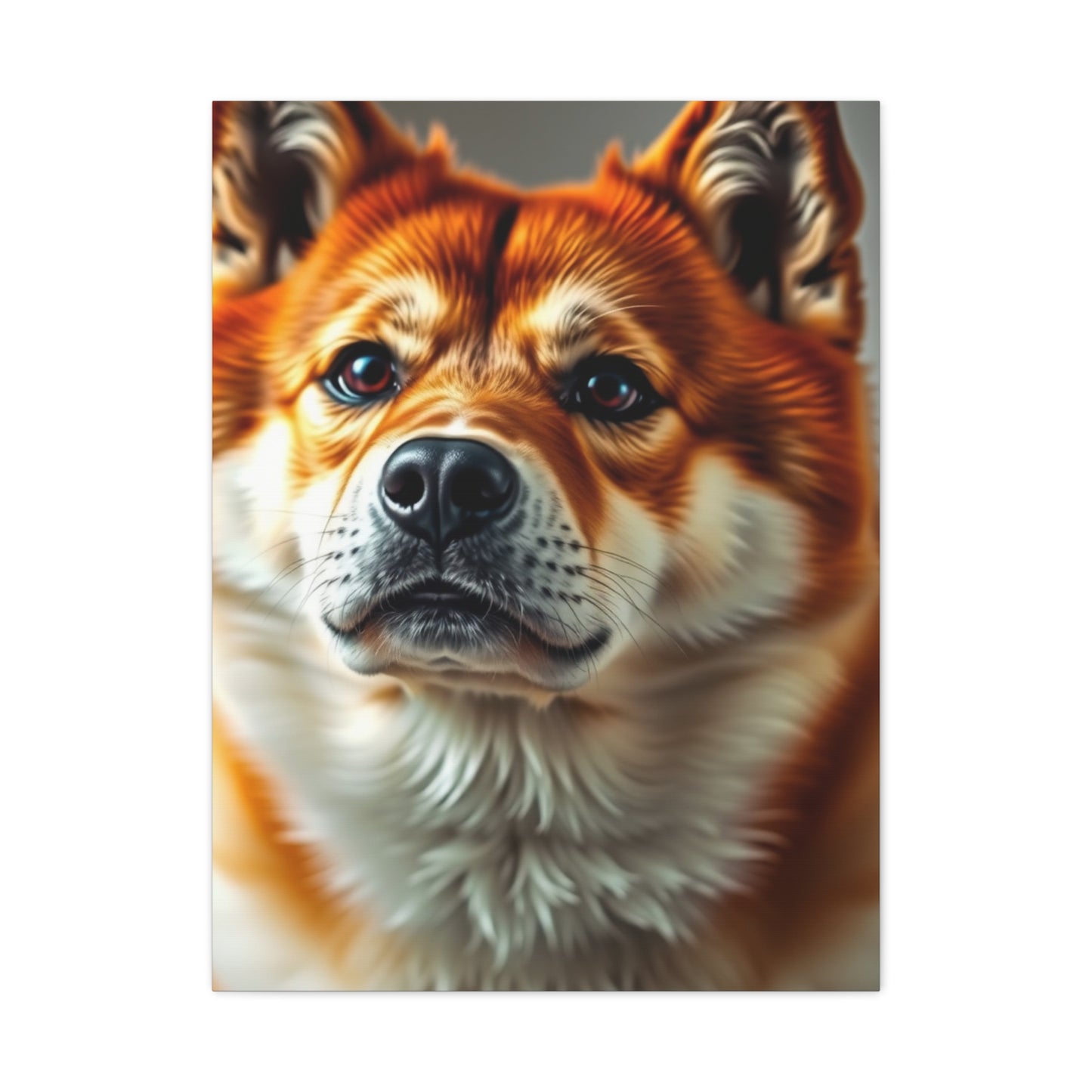 Masterpiece Shiba Inu Dog Art Vision Wall Art & Canvas Print
