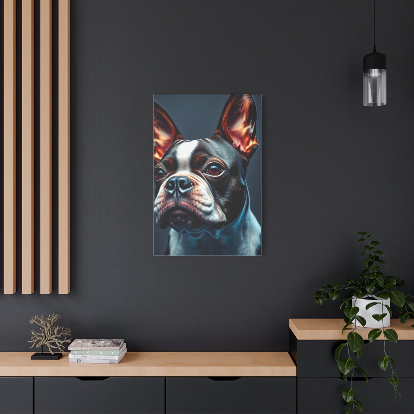 Supreme Boston Terrier Art Collection Wall Art & Canvas Print