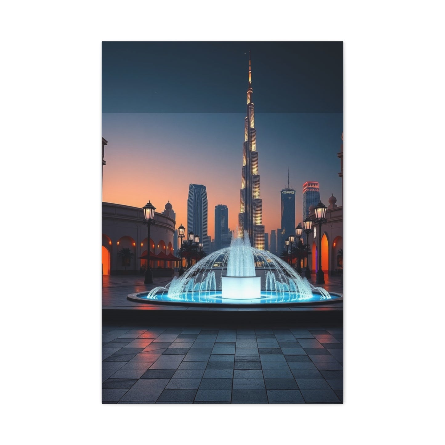 Vision Dubai Art Art Wall Art & Canvas Print