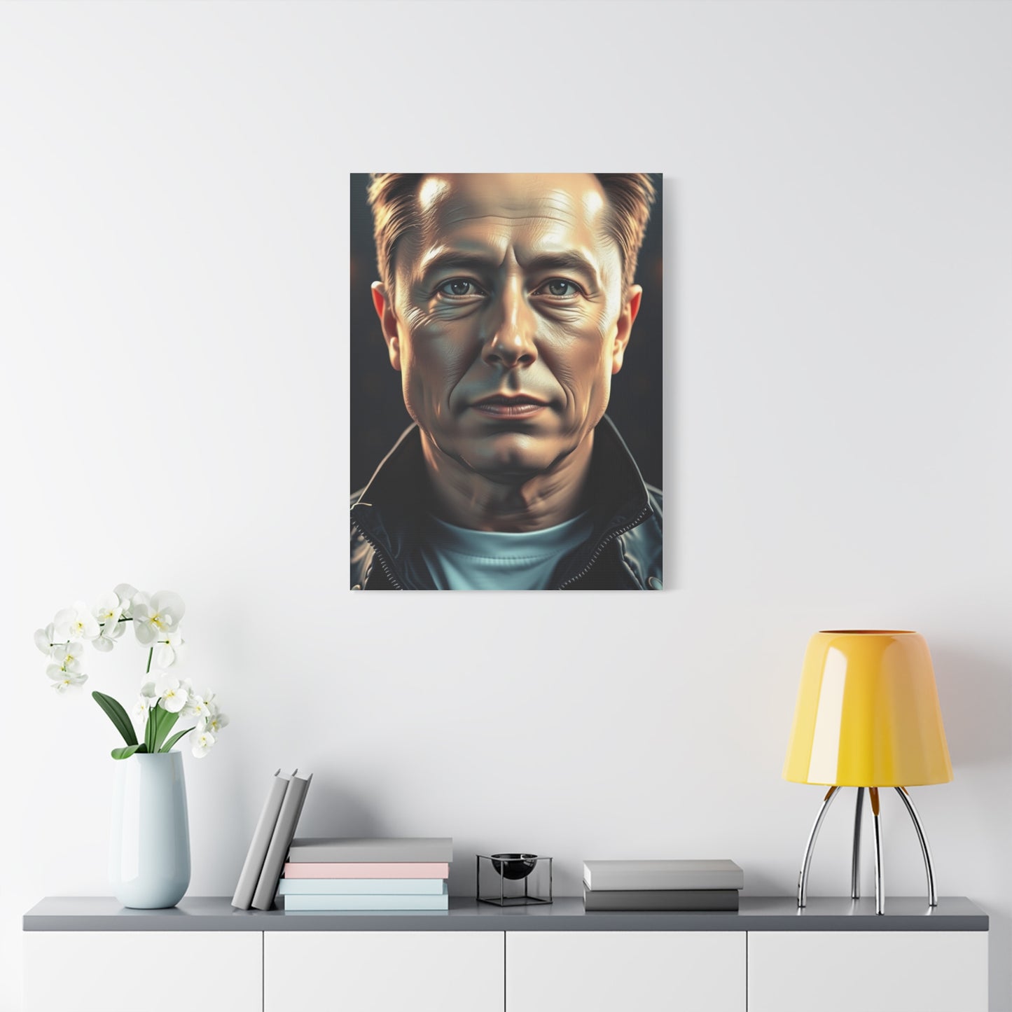Elon Musk Art Supreme Gallery Wall Art & Canvas Print