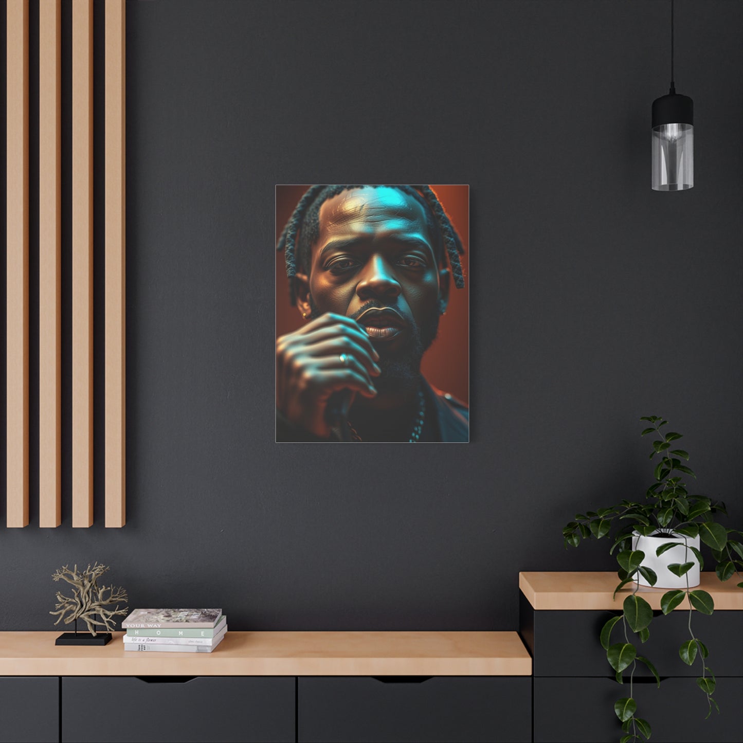 Masterpiece R&B, Soul Music Art Vision Wall Art & Canvas Print
