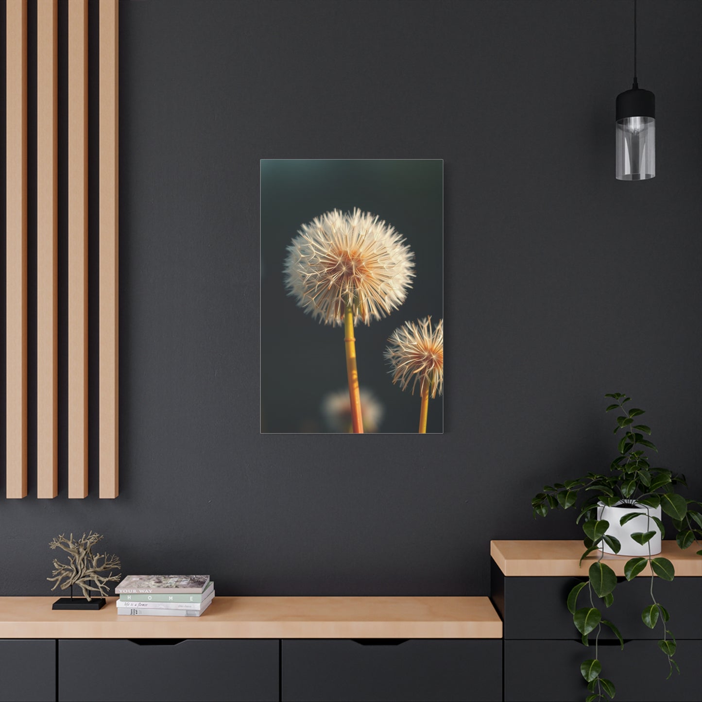 Supreme Dandelion Flower Art Collection Wall Art & Canvas Print