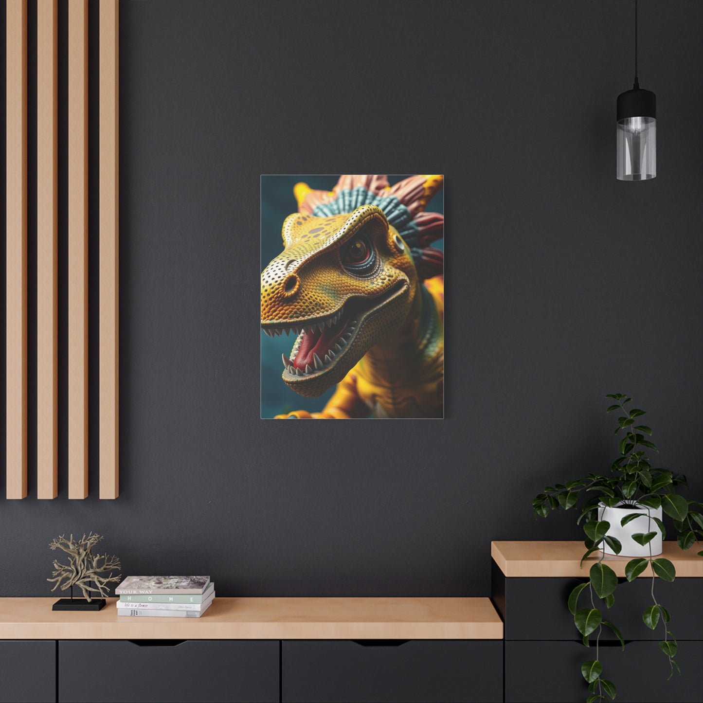 Kid’s Dinosaur Art Supreme Gallery Wall Art & Canvas Print