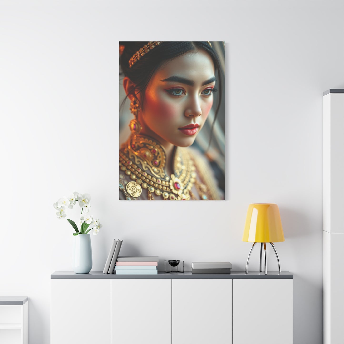 Gold & Pink Art Refined Canvas Wall Art & Canvas Print