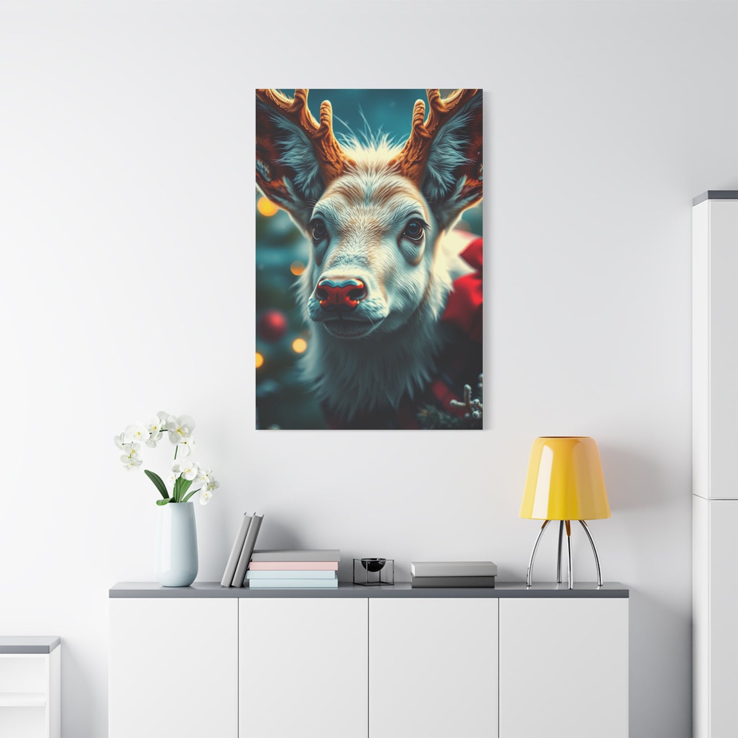 Supreme Christmas Animal Art Collection Wall Art & Canvas Print