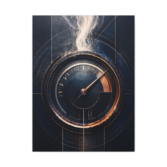 Performance Gauge Abstract Wall Art & Canvas Print