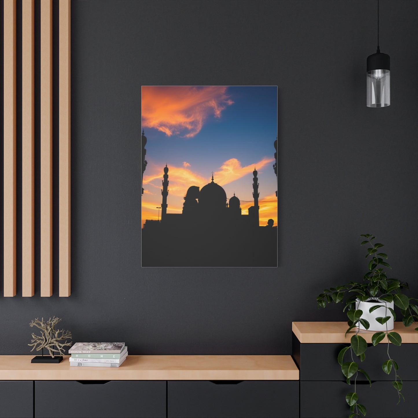 Masterpiece Silhouettes Art Vision Wall Art & Canvas Print