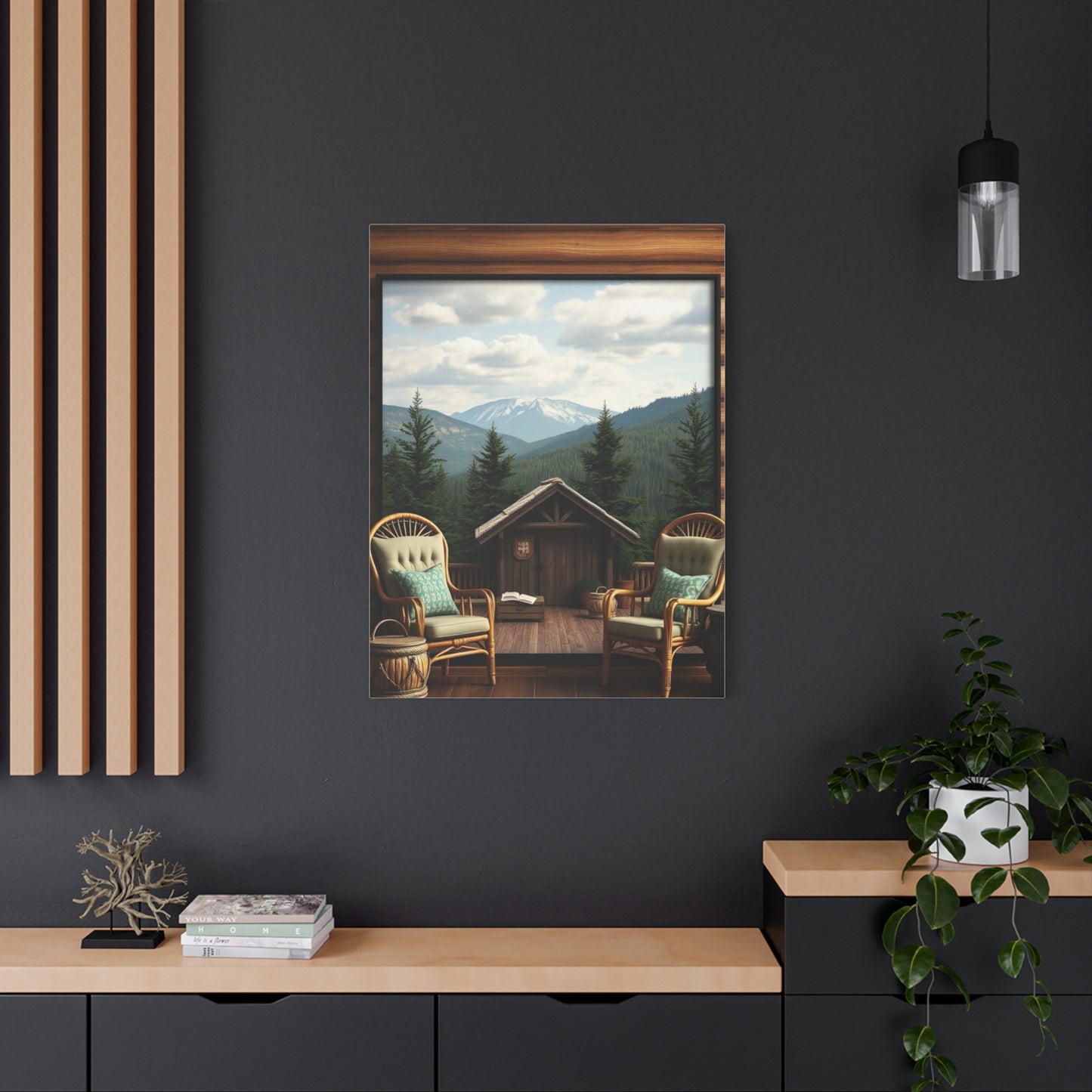 Elite Cabin & Lodge Decor Art Vision Wall Art & Canvas Print