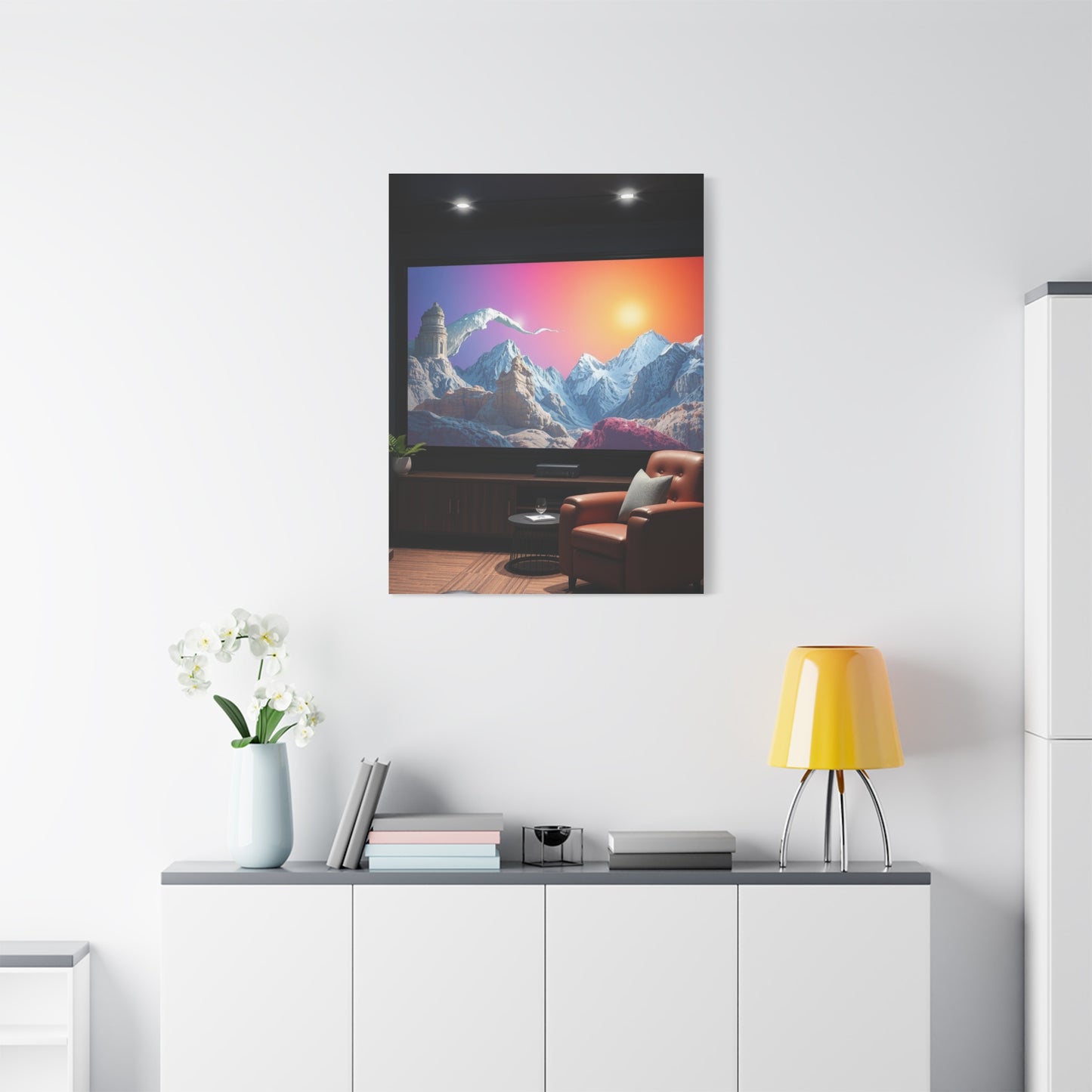 Home Theater Art Luxury Canvas Wall Art & Canvas Print