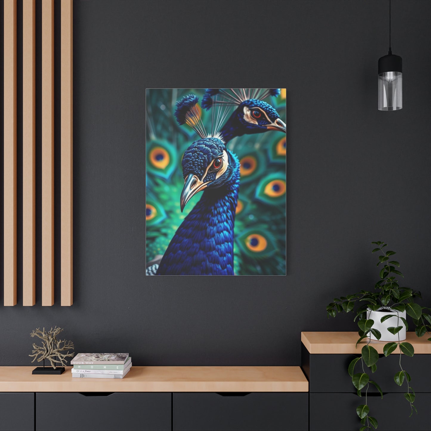 Peacock Art Supreme Gallery Wall Art & Canvas Print