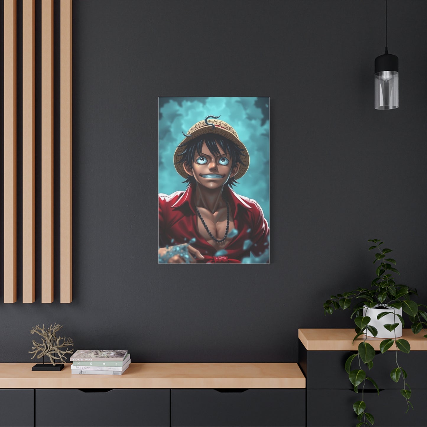 Monkey D. Luffy Art Refined Canvas Wall Art & Canvas Print