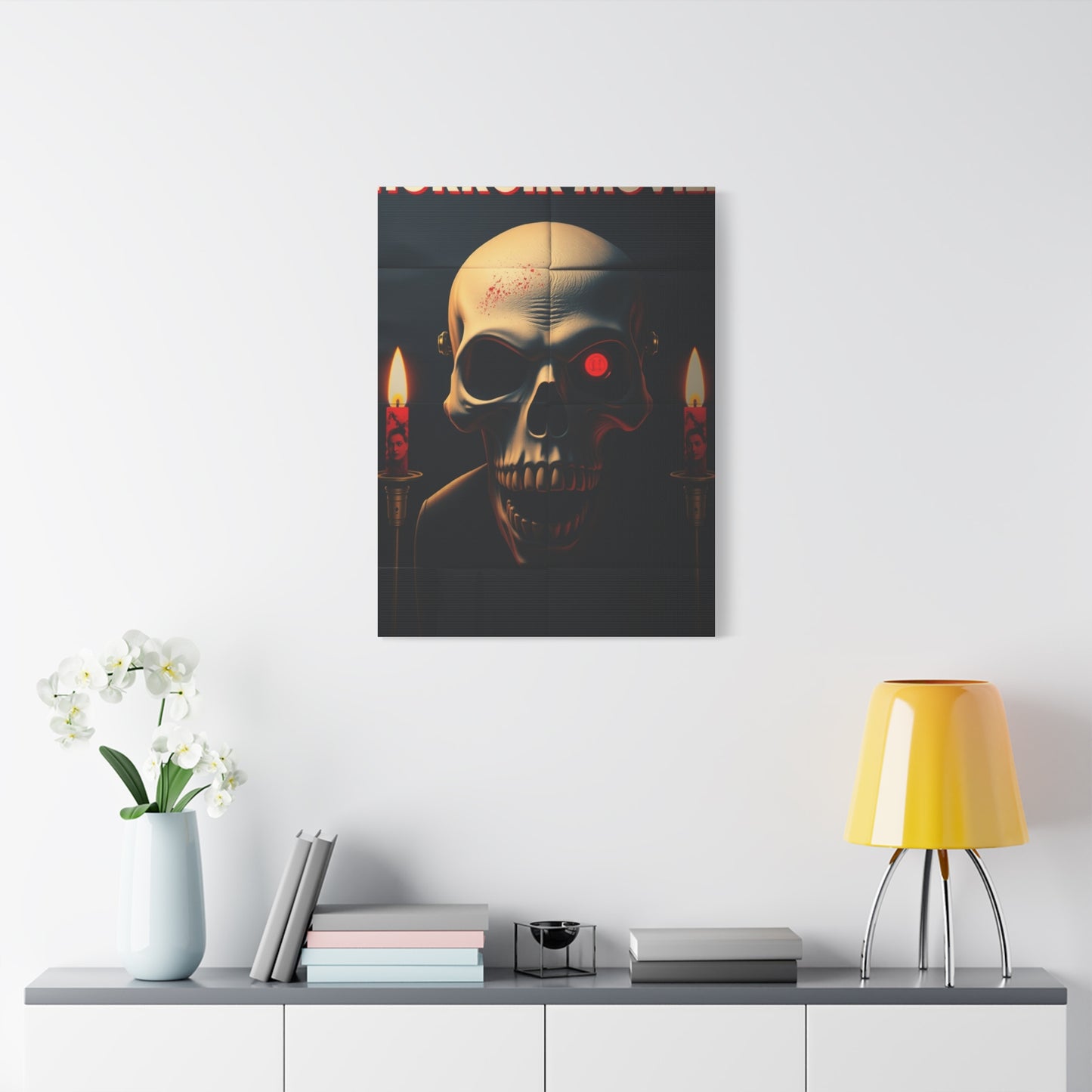 Masterpiece Horror Movie Posters Art Vision Wall Art & Canvas Print