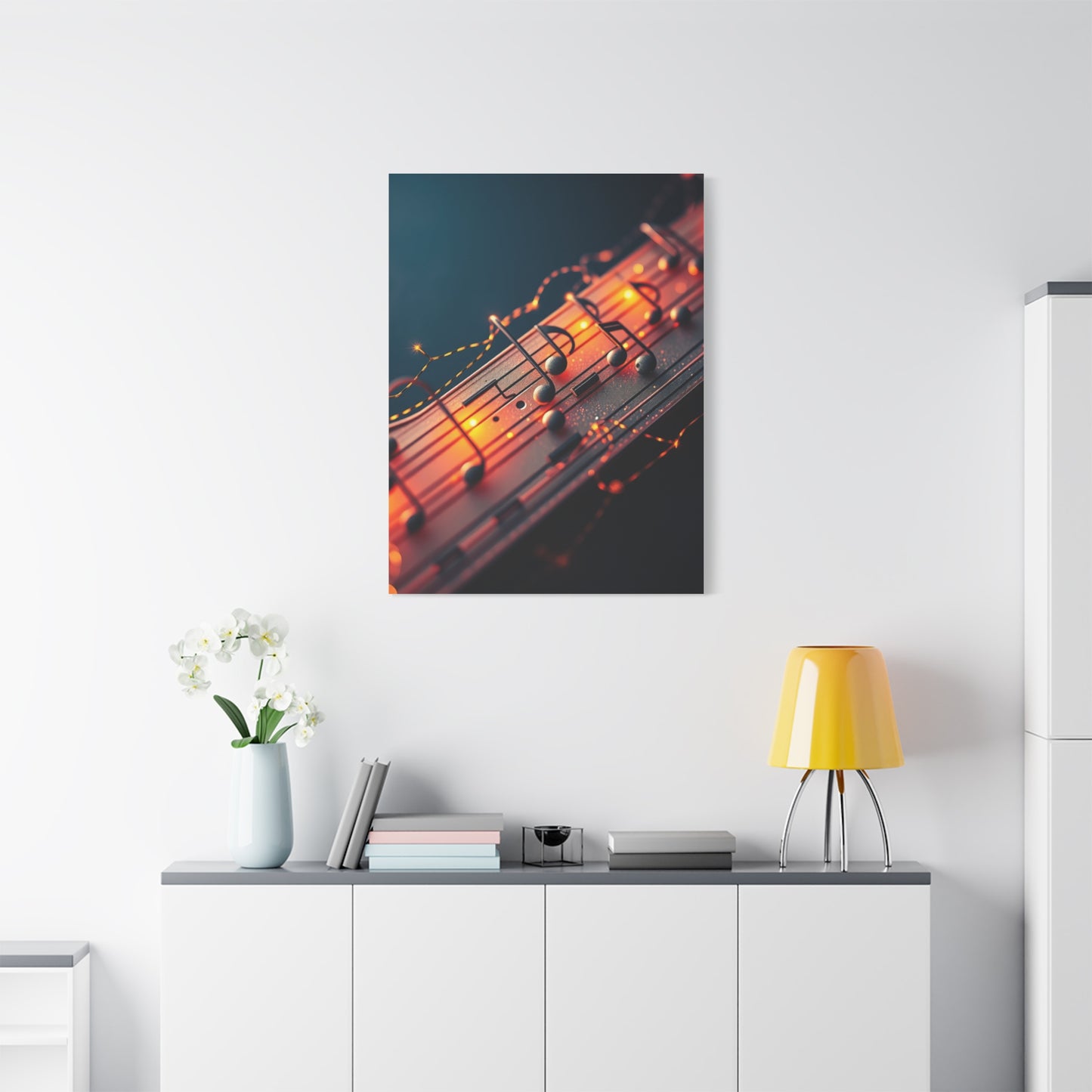 Masterpiece Musical Notes Art Vision Wall Art & Canvas Print