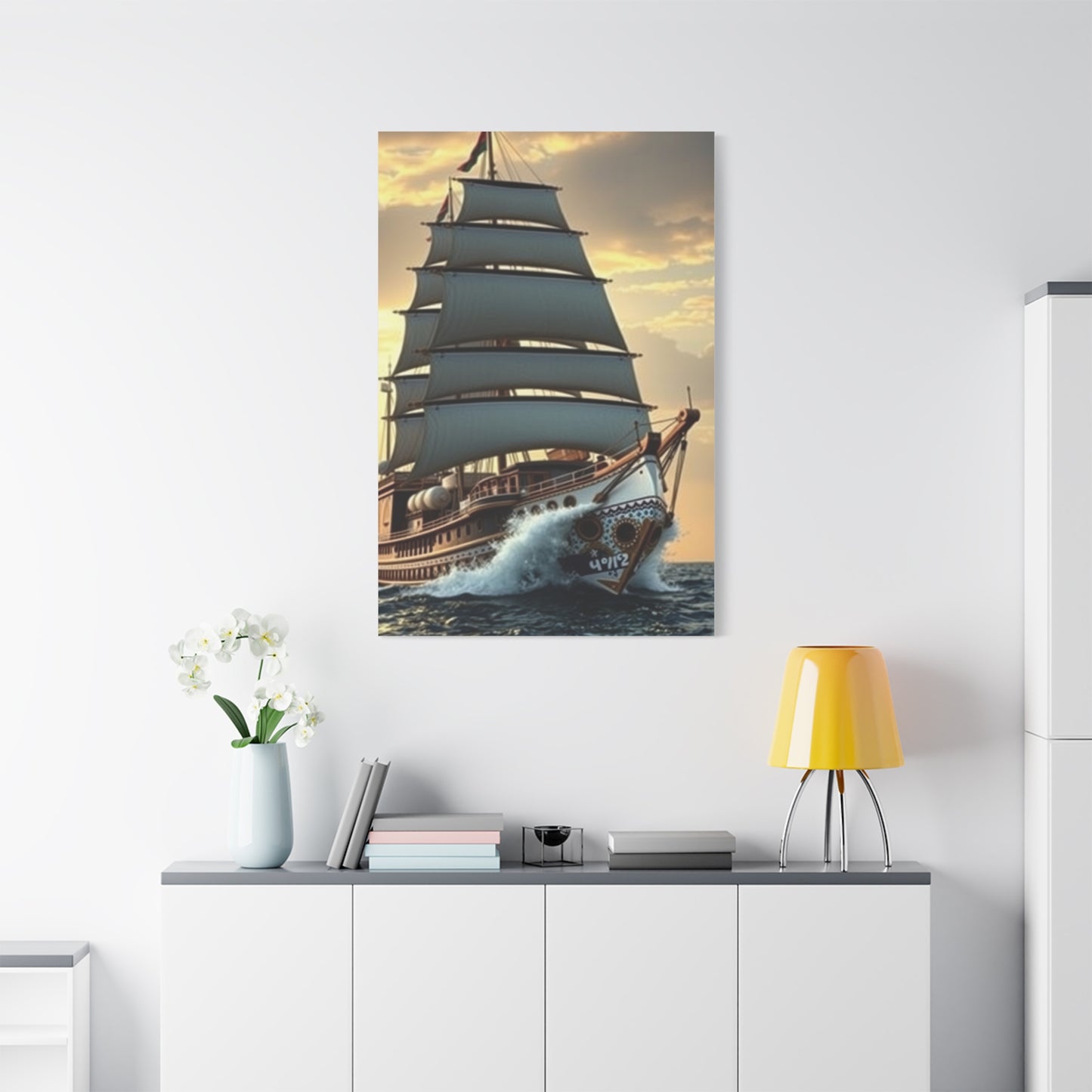 Masterpiece Ship Art Vision Wall Art & Canvas Print