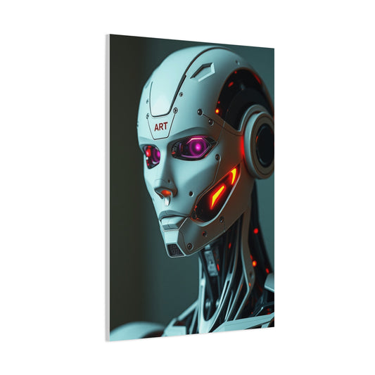 Robot Art Refined Canvas Wall Art & Canvas Print