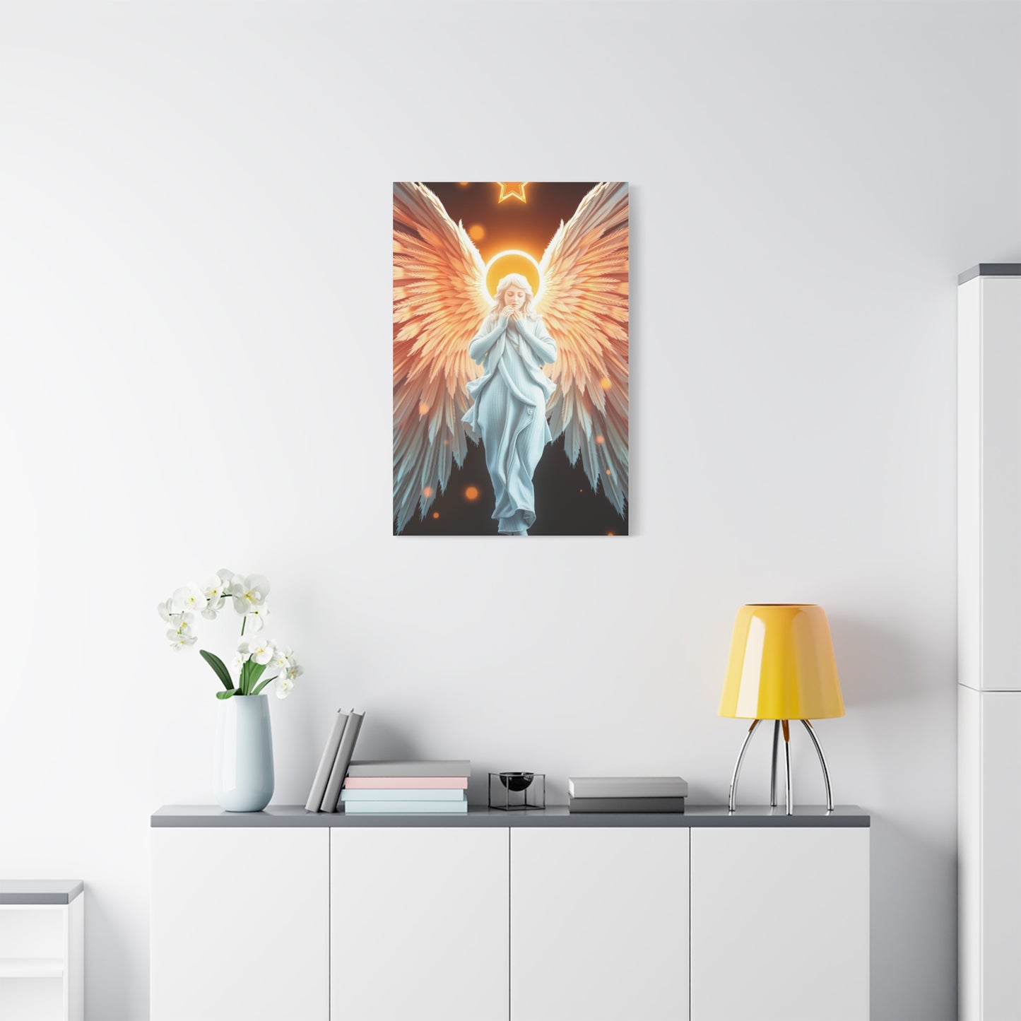 Vision Christmas Angel Art Art Wall Art & Canvas Print
