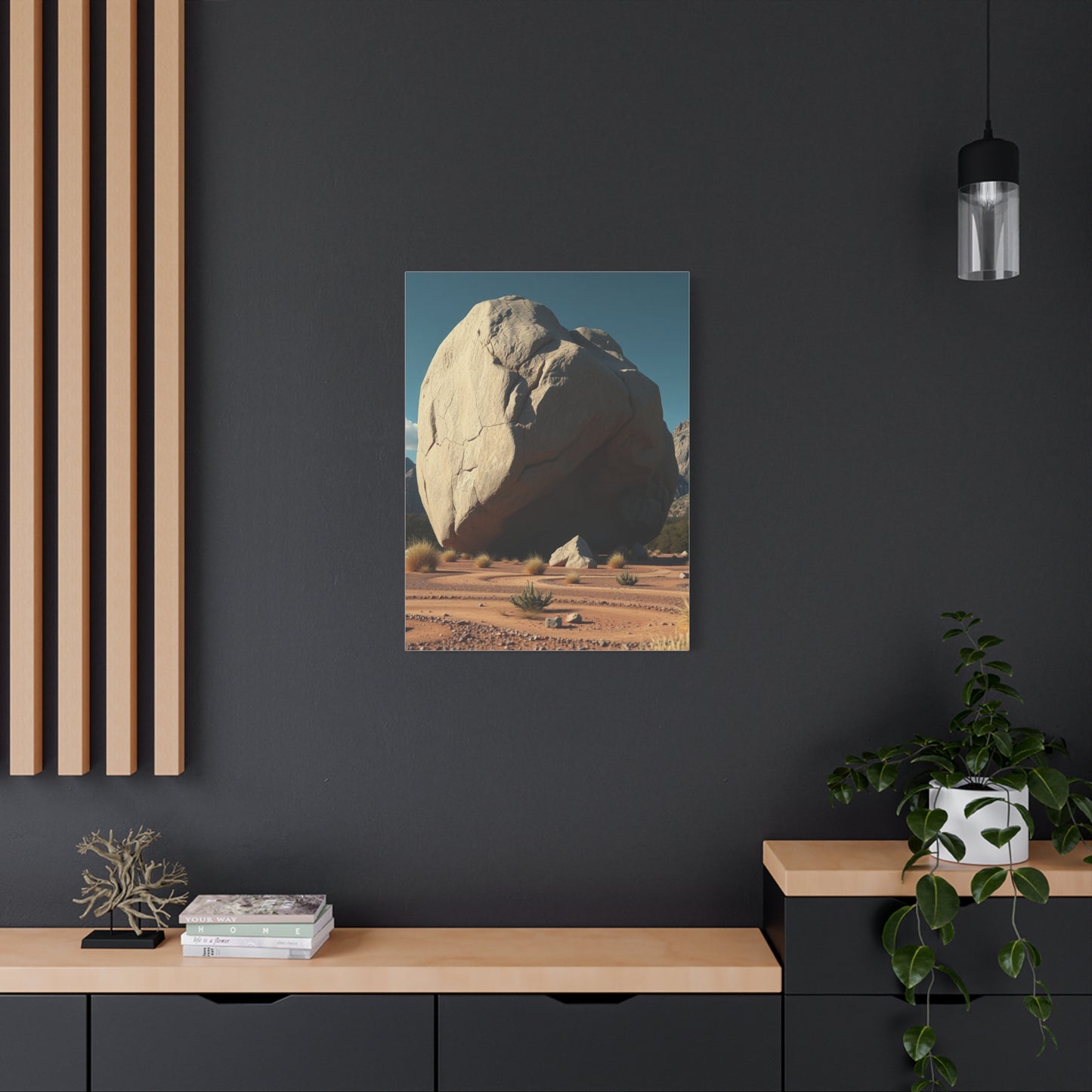 Masterpiece Boulder Art Vision Wall Art & Canvas Print